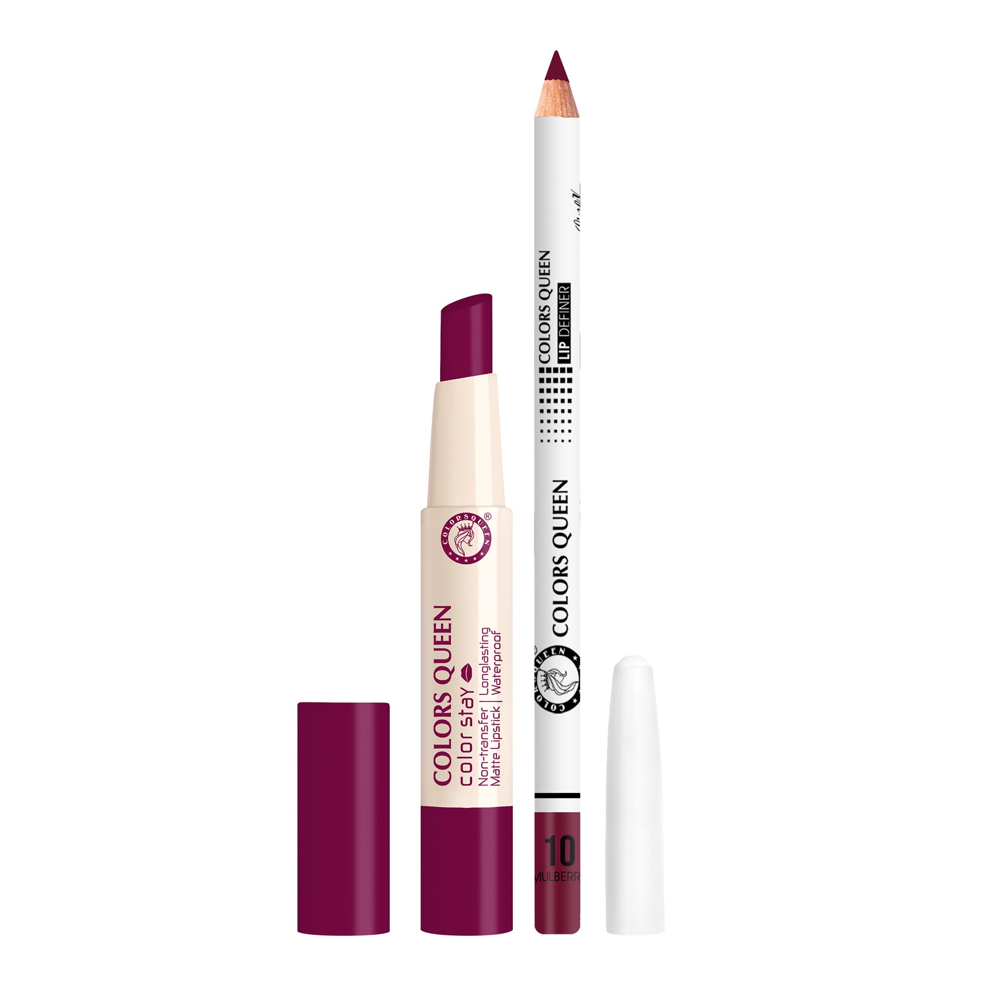 Color Stay Non-Transfer Lipstick and Lip Definer Combo