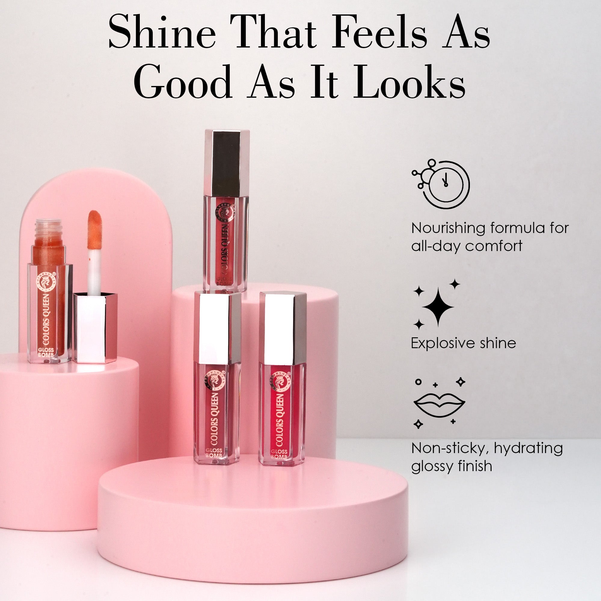 Benefits of Colors Queen Lip Gloss