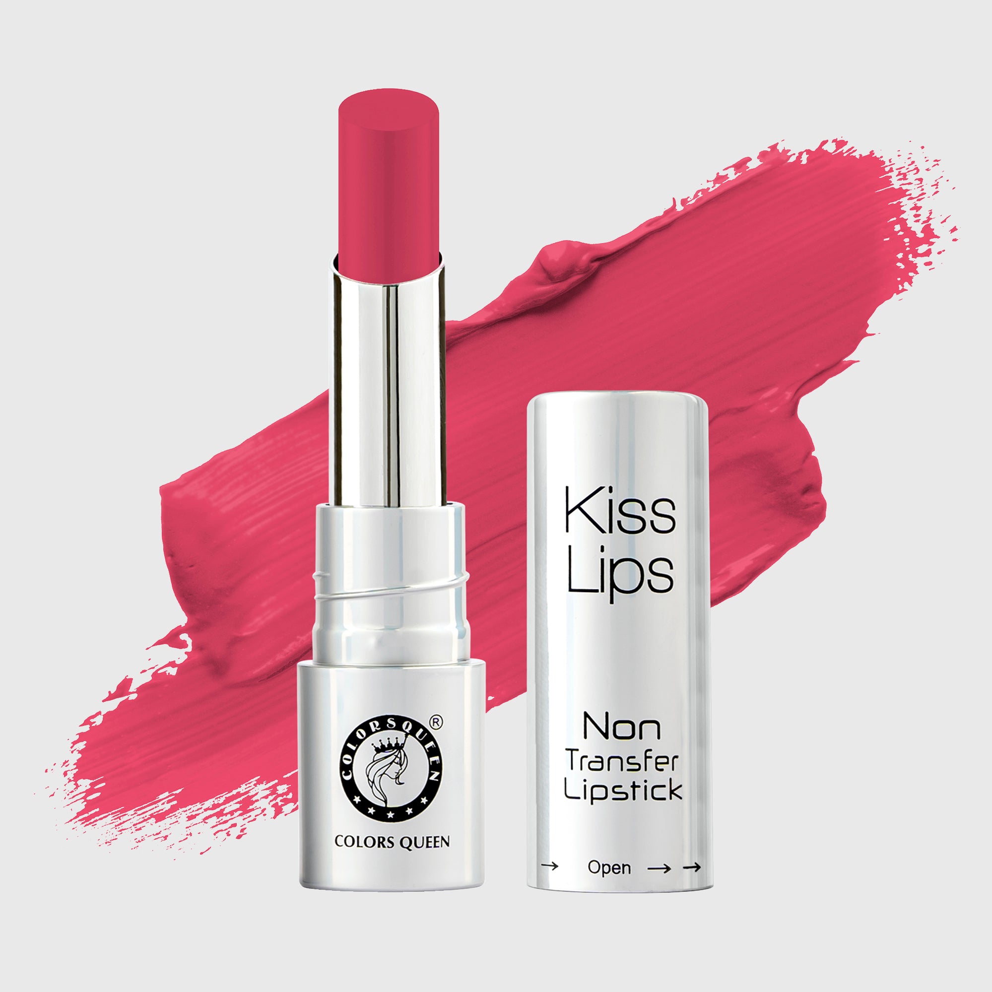 Kiss Lips Non-Transfer Matte Lipstick – 24 Bold Shades