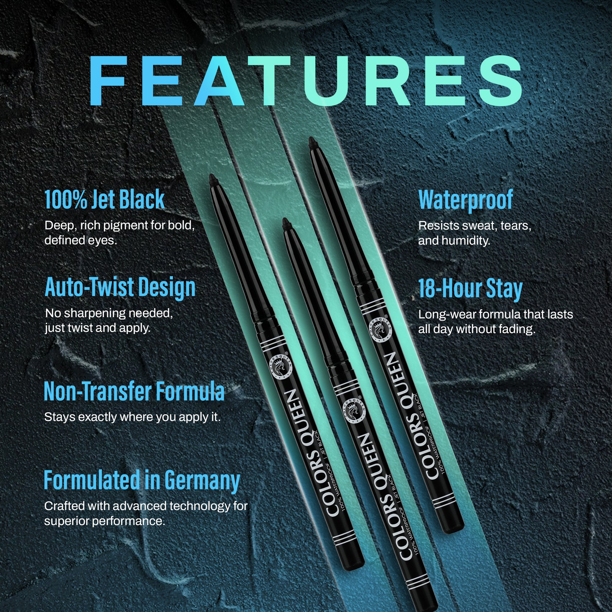 Super Black Auto Kohl Kajal