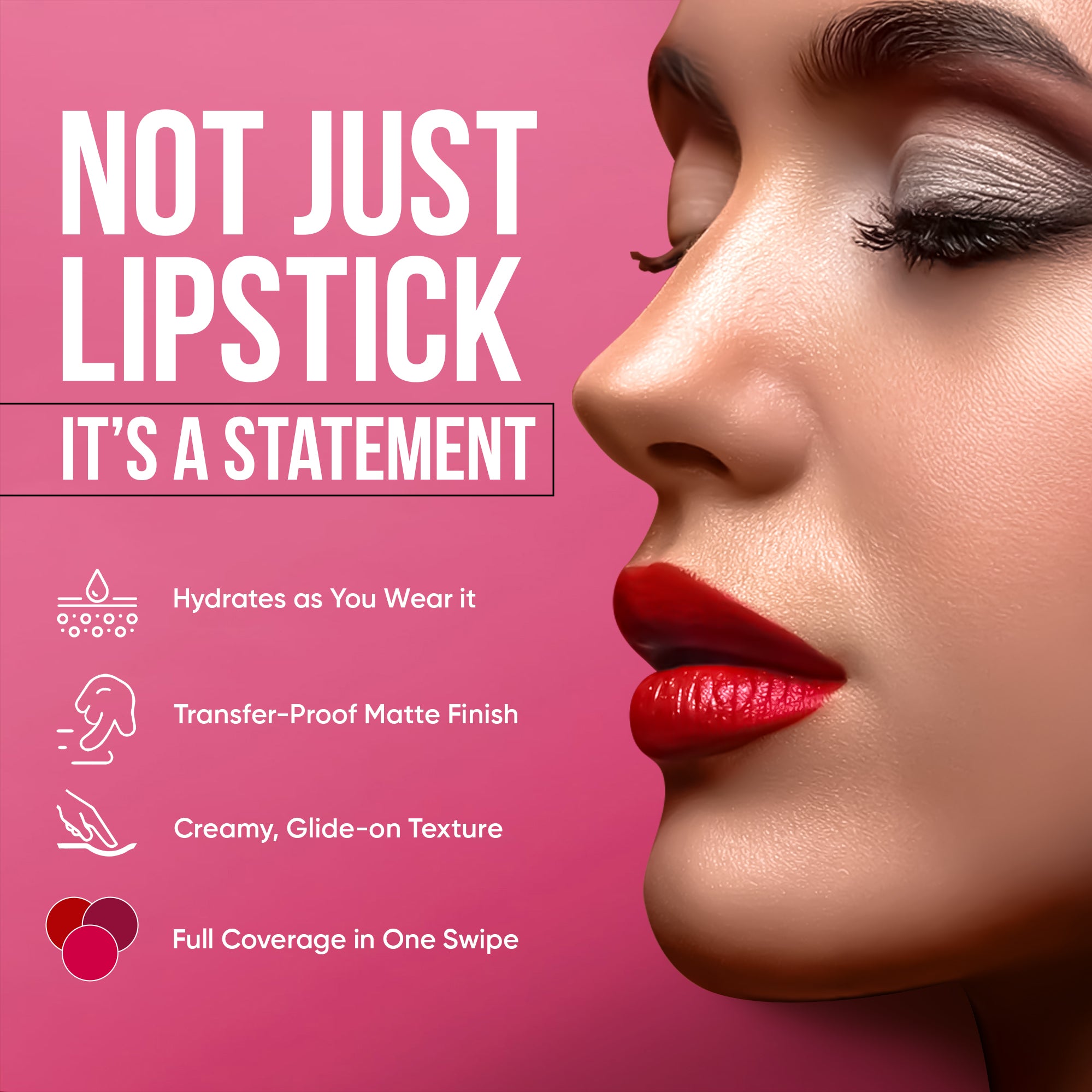 Color It All Long Lasting Crayon Lipstick – Non Transfer & Waterproof Formula
