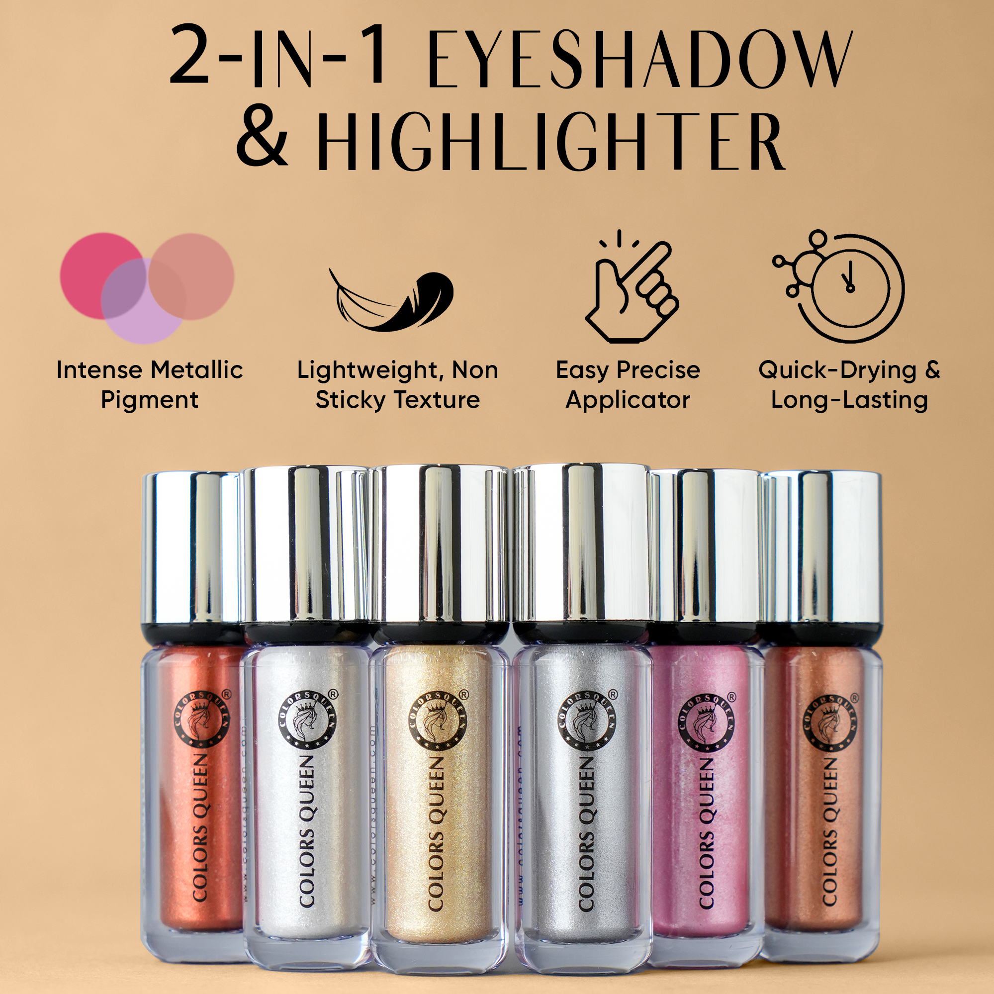 Liquid Metallic Eyeshadow & Face Highlighter