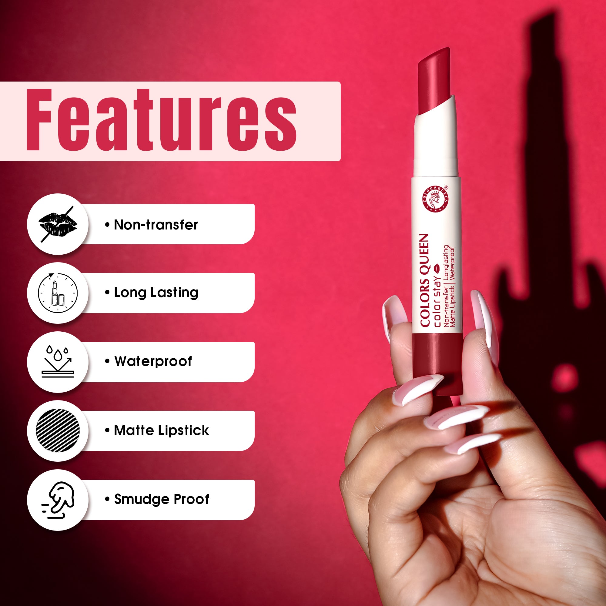 Color Stay Non-Transfer Lipstick and Lip Definer Combo