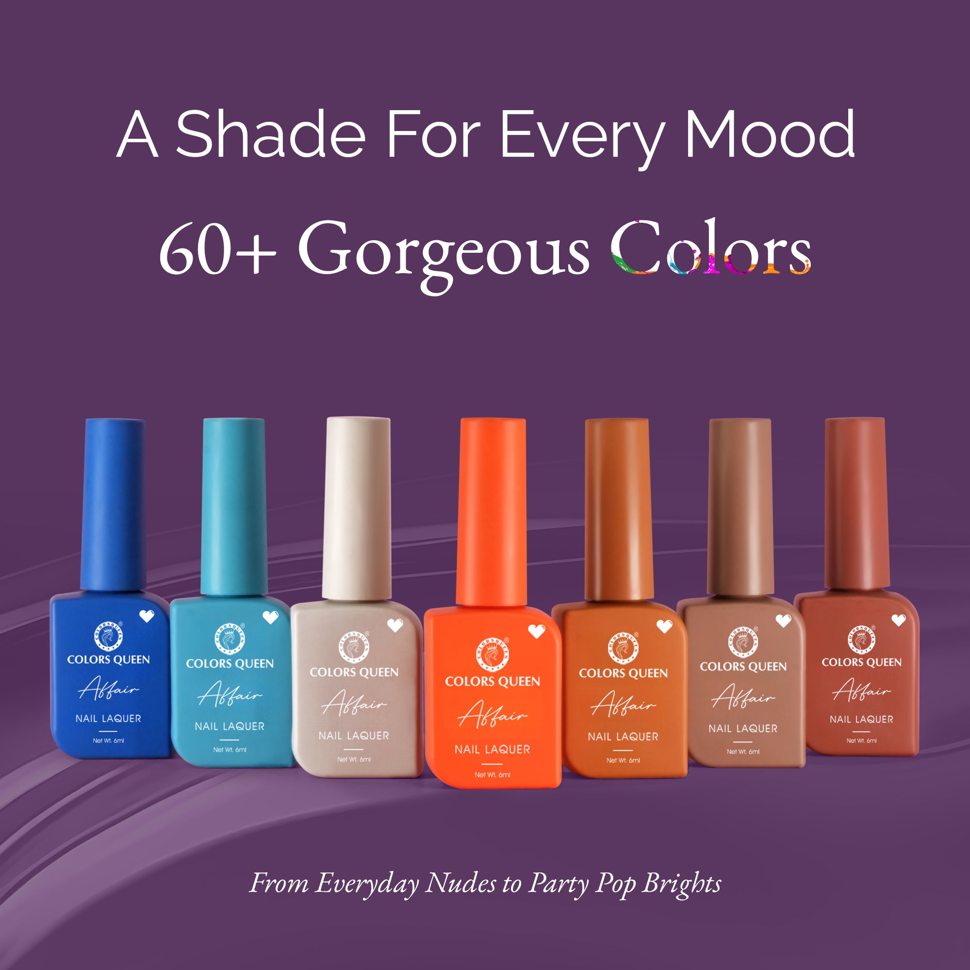 Nail Affair Nail Polish – Bold Colors | 13ml