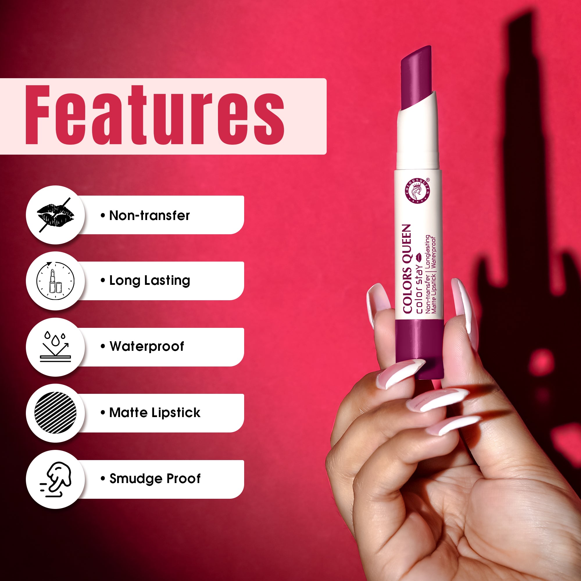 Color Stay Non-Transfer Lipstick and Lip Definer Combo