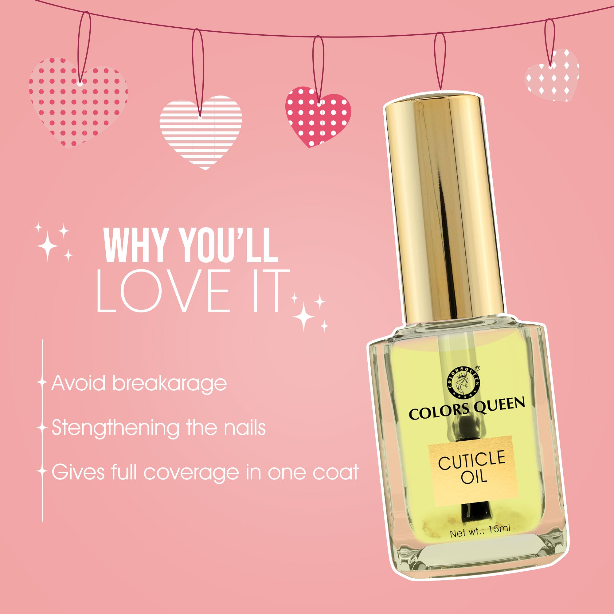 Colors Queen Nail Care (Cuticle Oil)