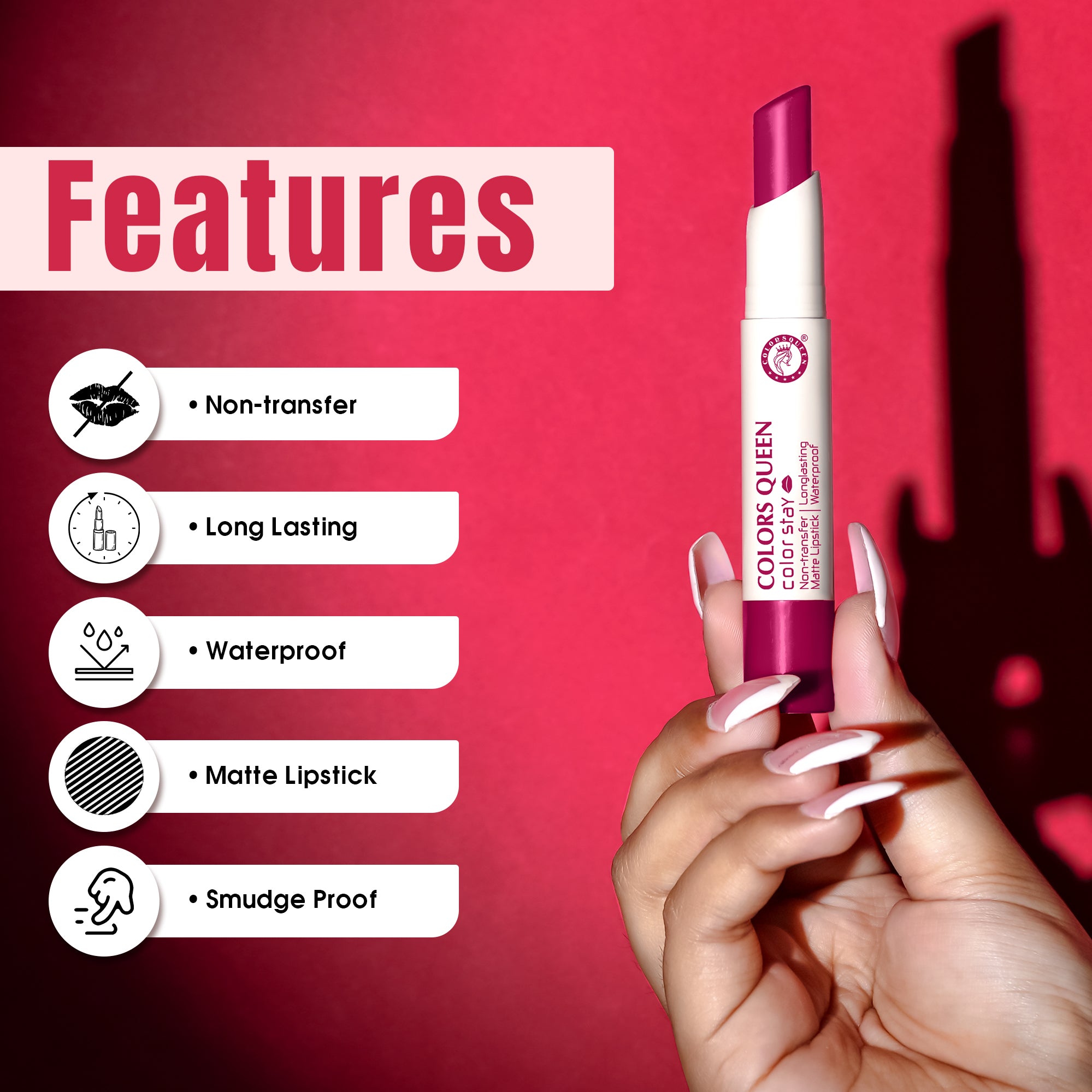 Color Stay Non-Transfer Lipstick and Lip Definer Combo