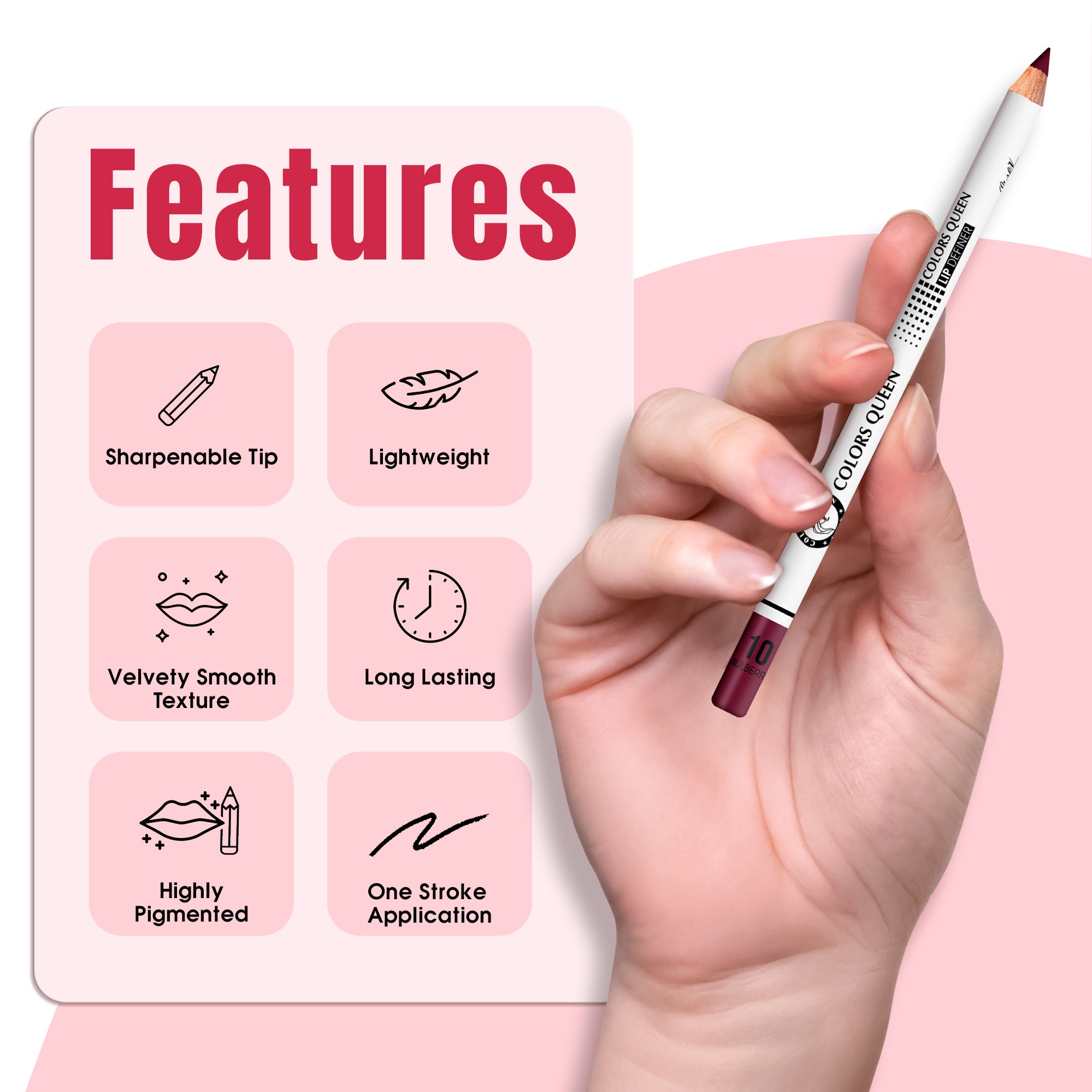 Color Stay Non-Transfer Lipstick and Lip Definer Combo