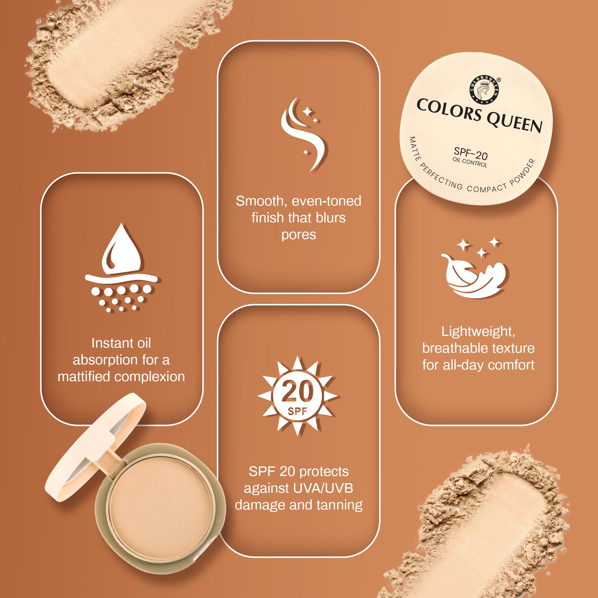 Matte Perfecting Compact Powder