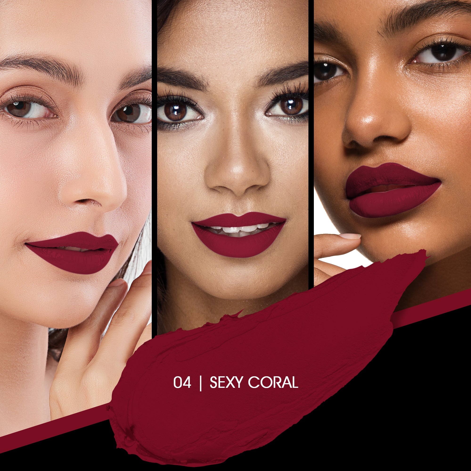 Colors Queen Kiss Lips Non Transfer Matte Lipstick
