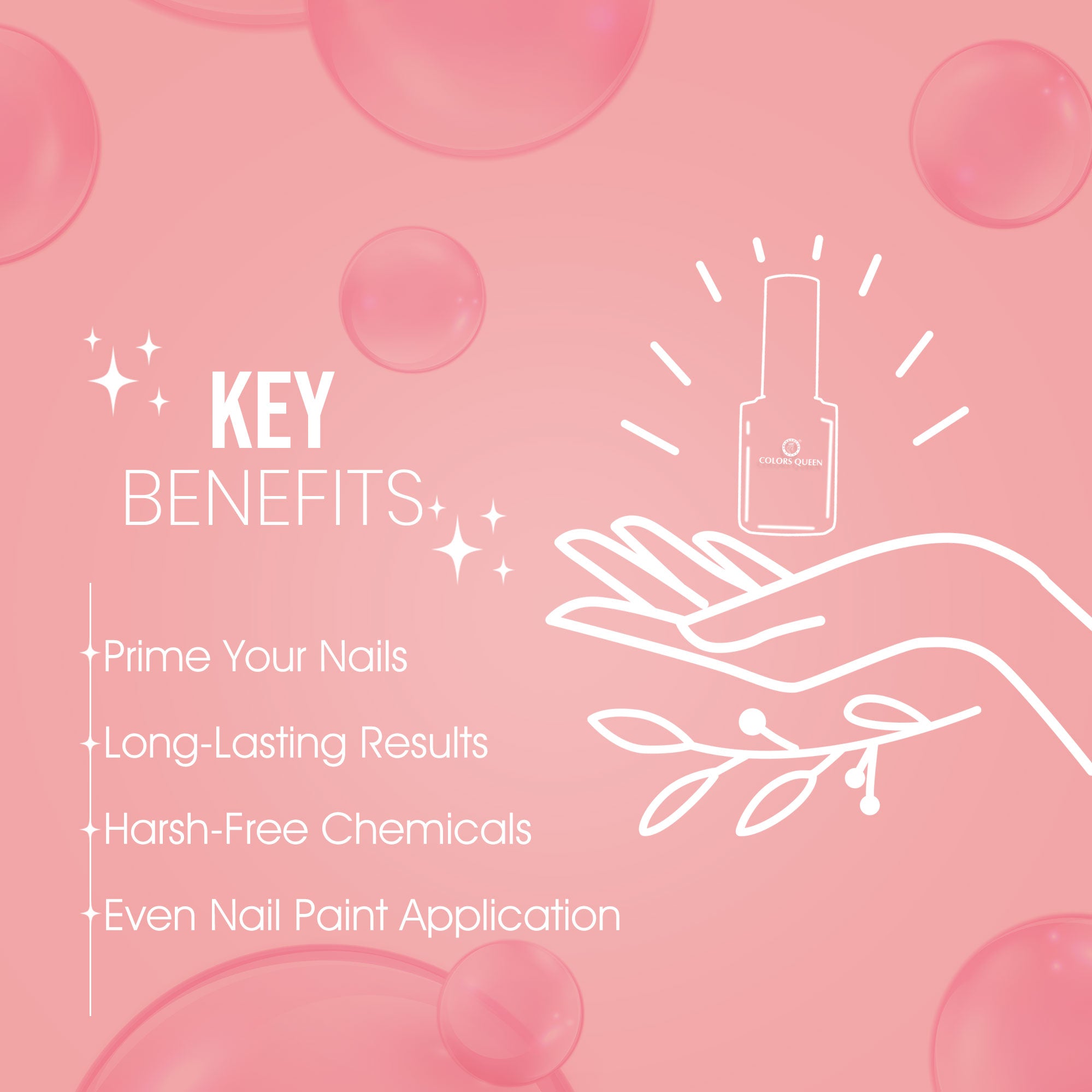 Colors Queen Nail Care - Vitamin E Base Coat