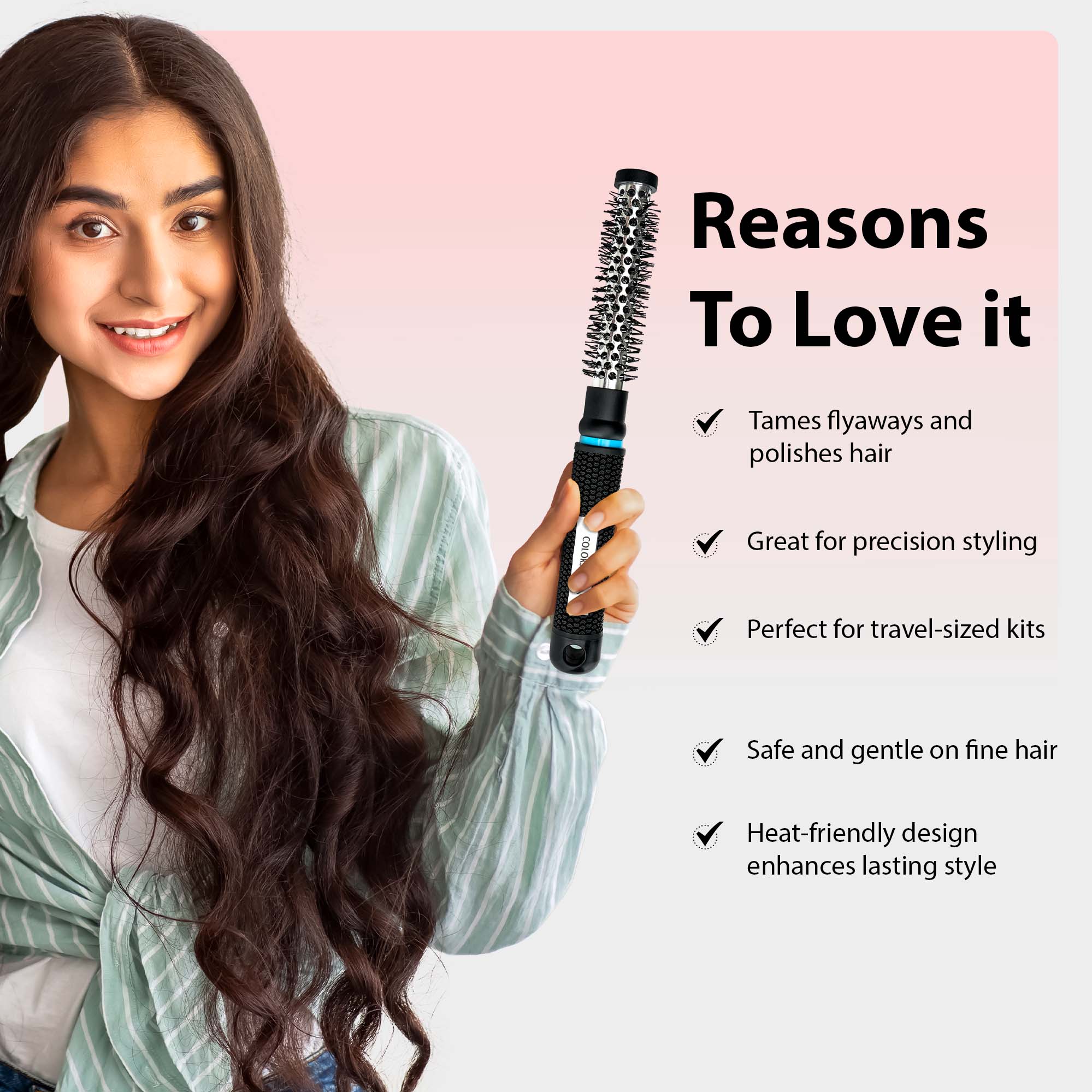 Hot Curl Brush Small