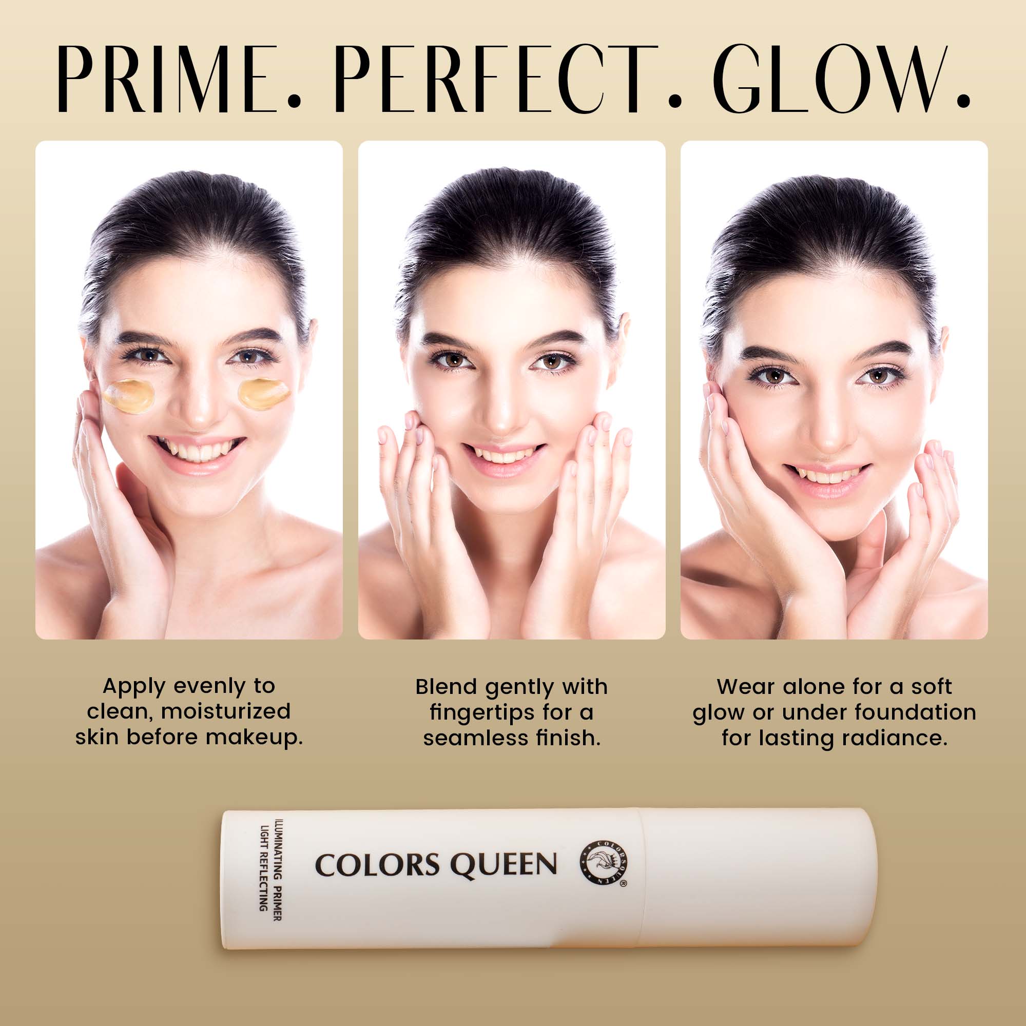 How to apply Illuminating Primer