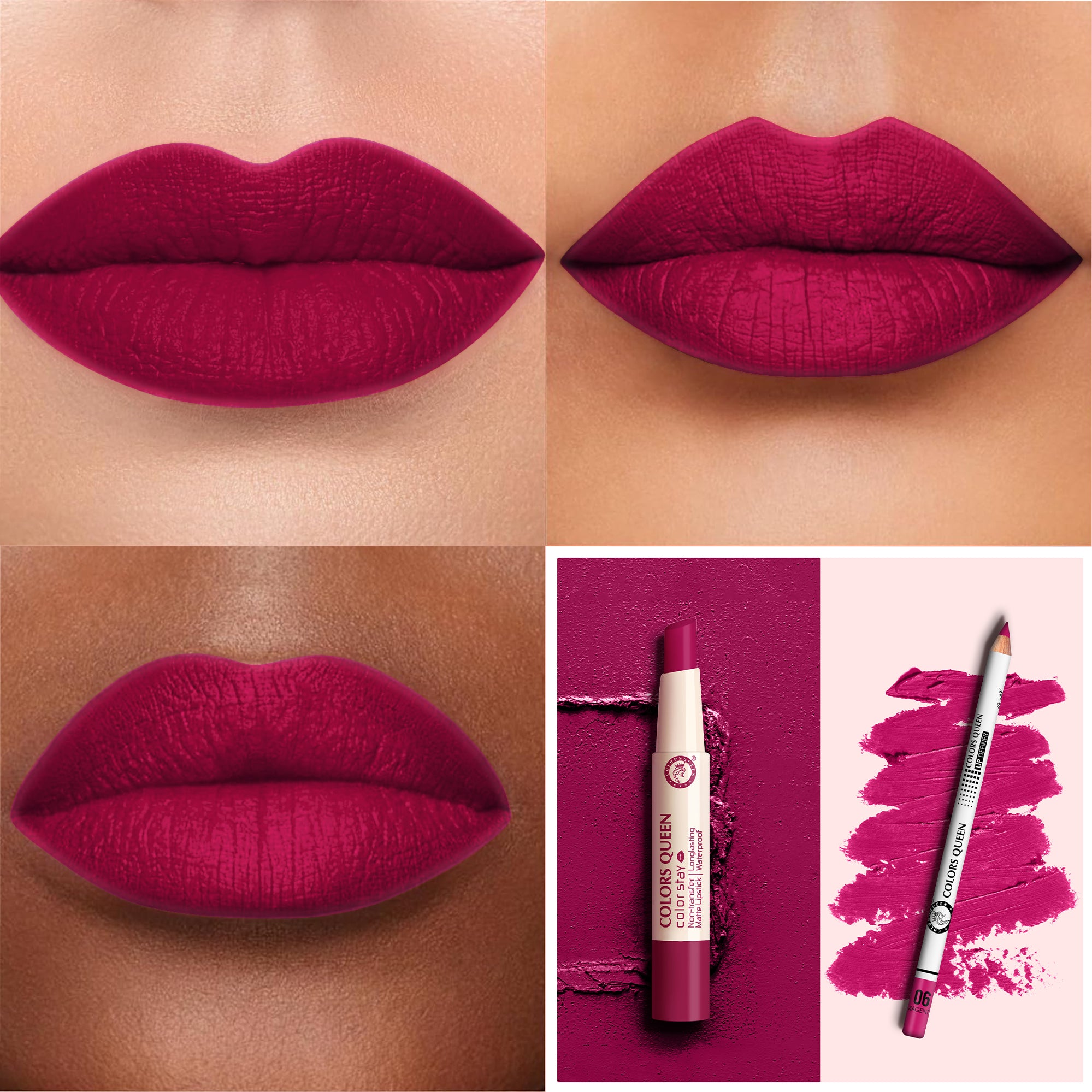 Color Stay Non-Transfer Lipstick and Lip Definer Combo