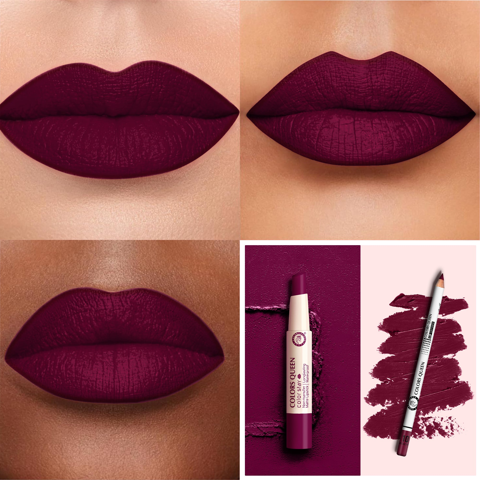 Color Stay Non-Transfer Lipstick and Lip Definer Combo