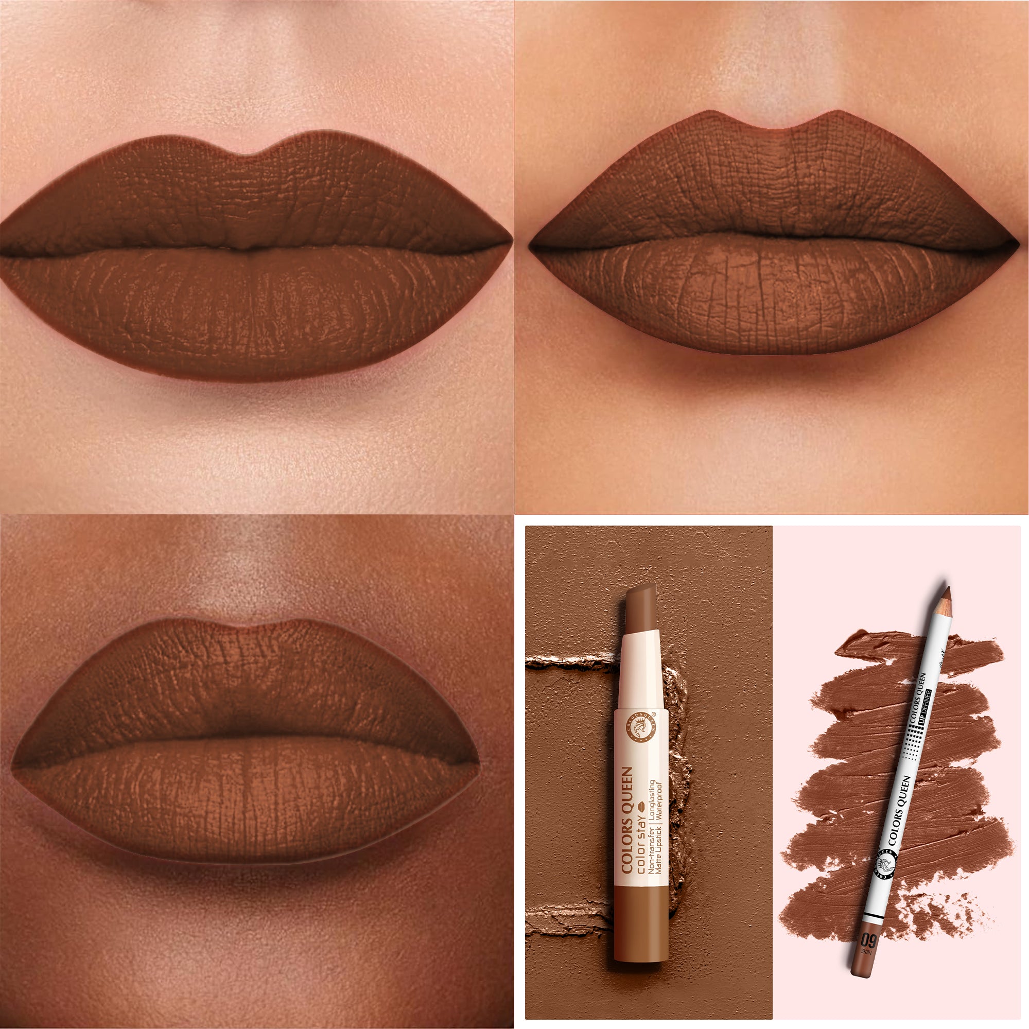 Color Stay Non-Transfer Lipstick and Lip Definer Combo