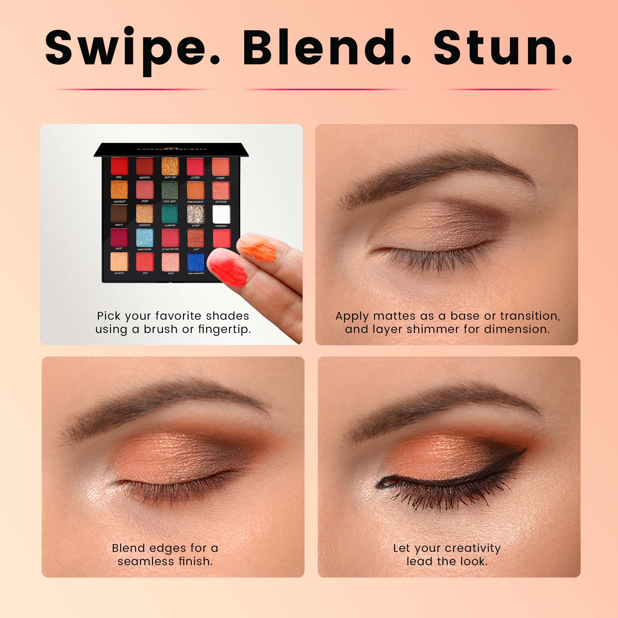 Divine Eyeshadow Palette | 37.5 Gram