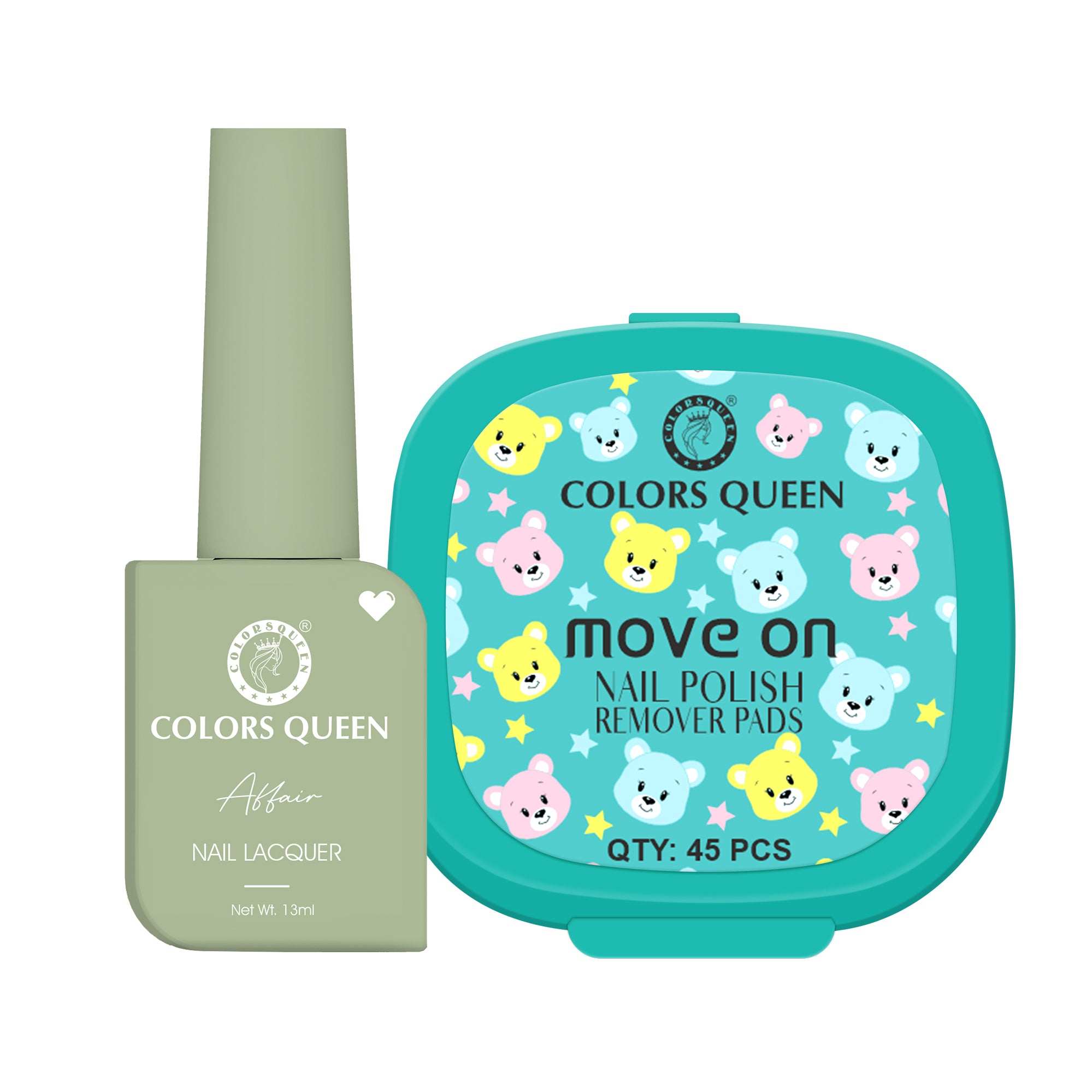 Affair Nail Paint & Polish Remover Pads Combo – Your Confidence Key to Flawless Nails