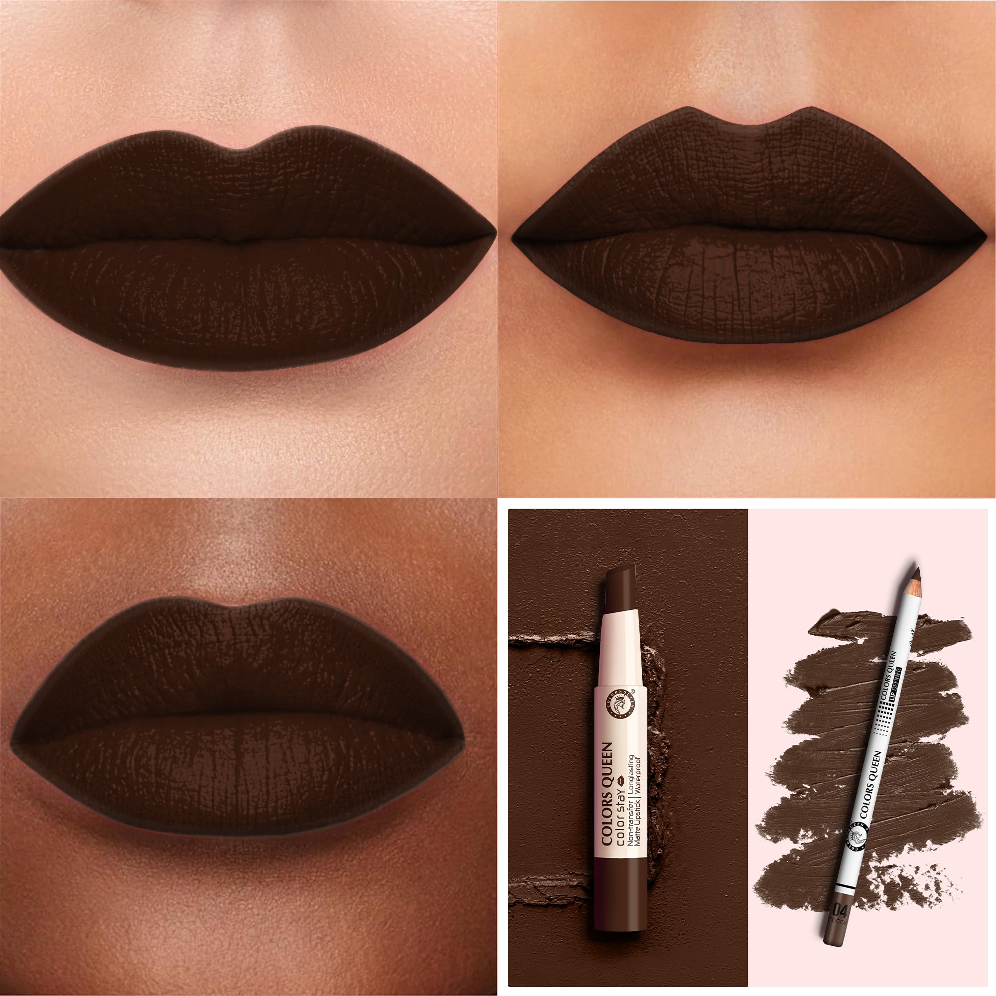 Color Stay Non-Transfer Lipstick and Lip Definer Combo