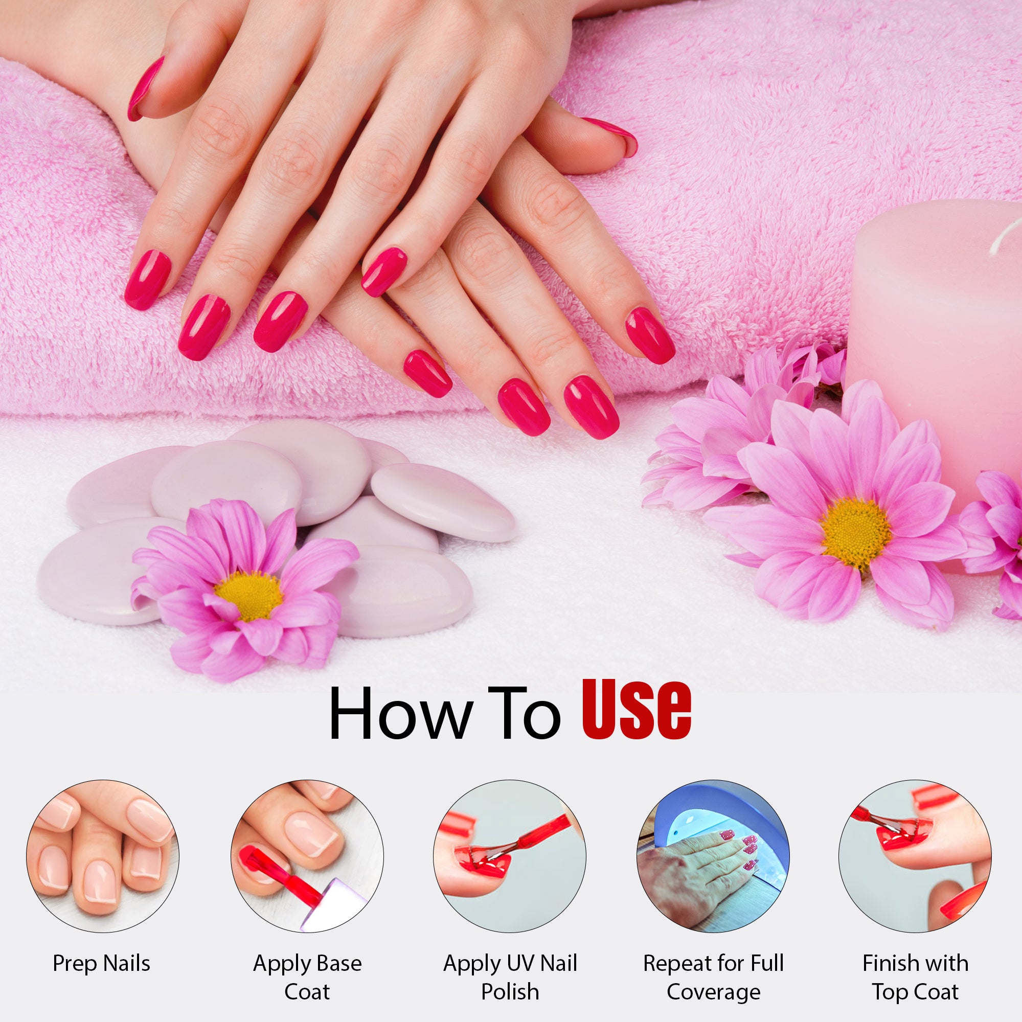 Colors Queen UV LED Soak Off Gel Finish - Nail Paint