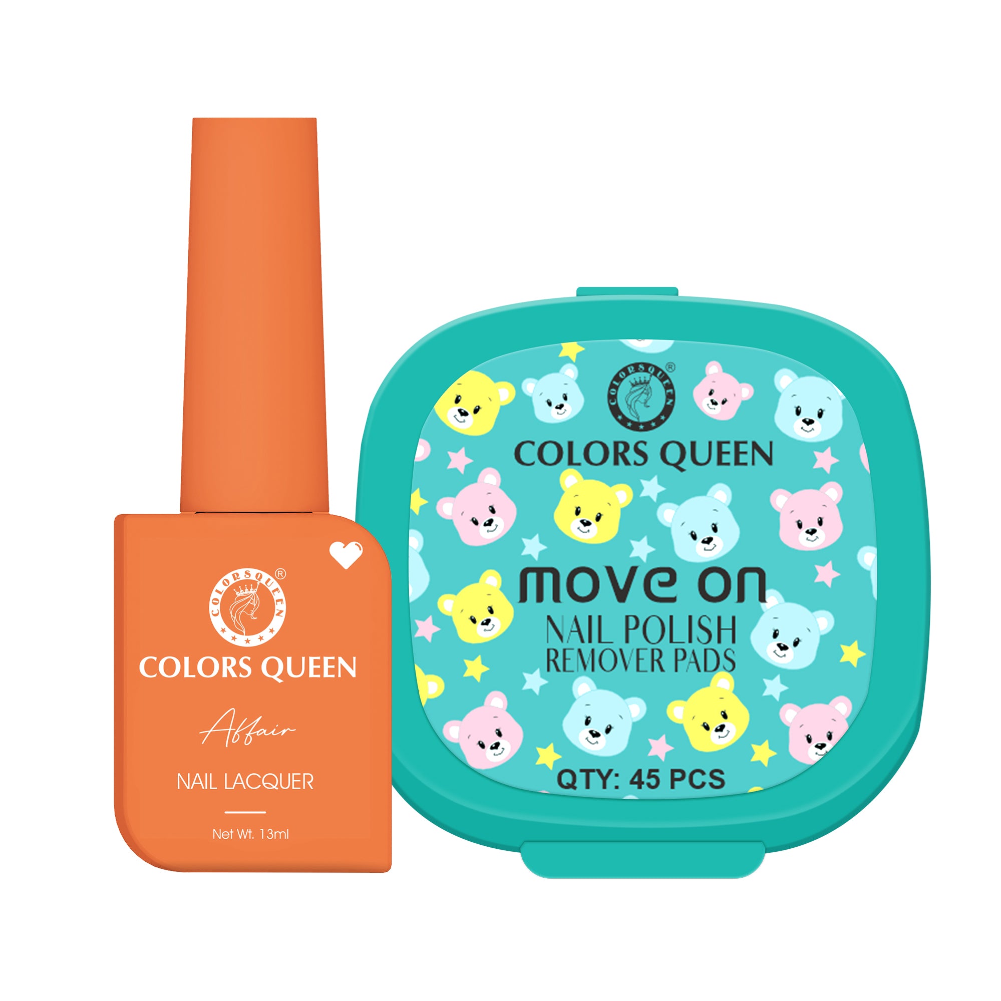 Affair Nail Paint & Polish Remover Pads Combo – Your Confidence Key to Flawless Nails