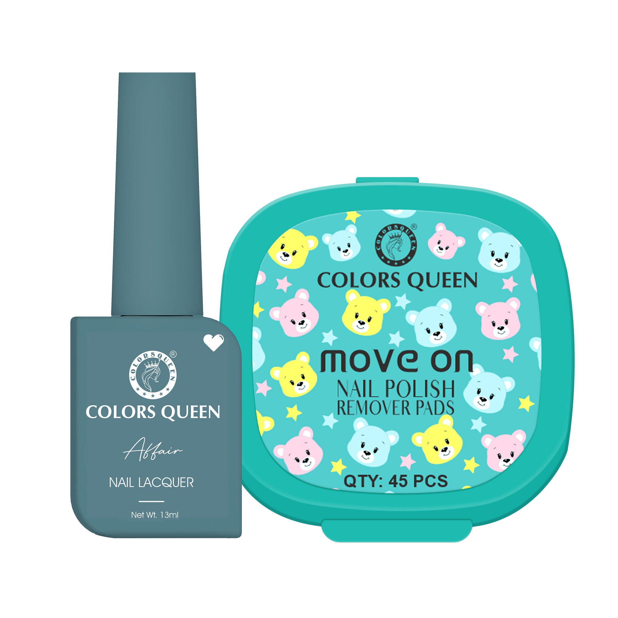 Affair Nail Paint & Polish Remover Pads Combo – Your Confidence Key to Flawless Nails