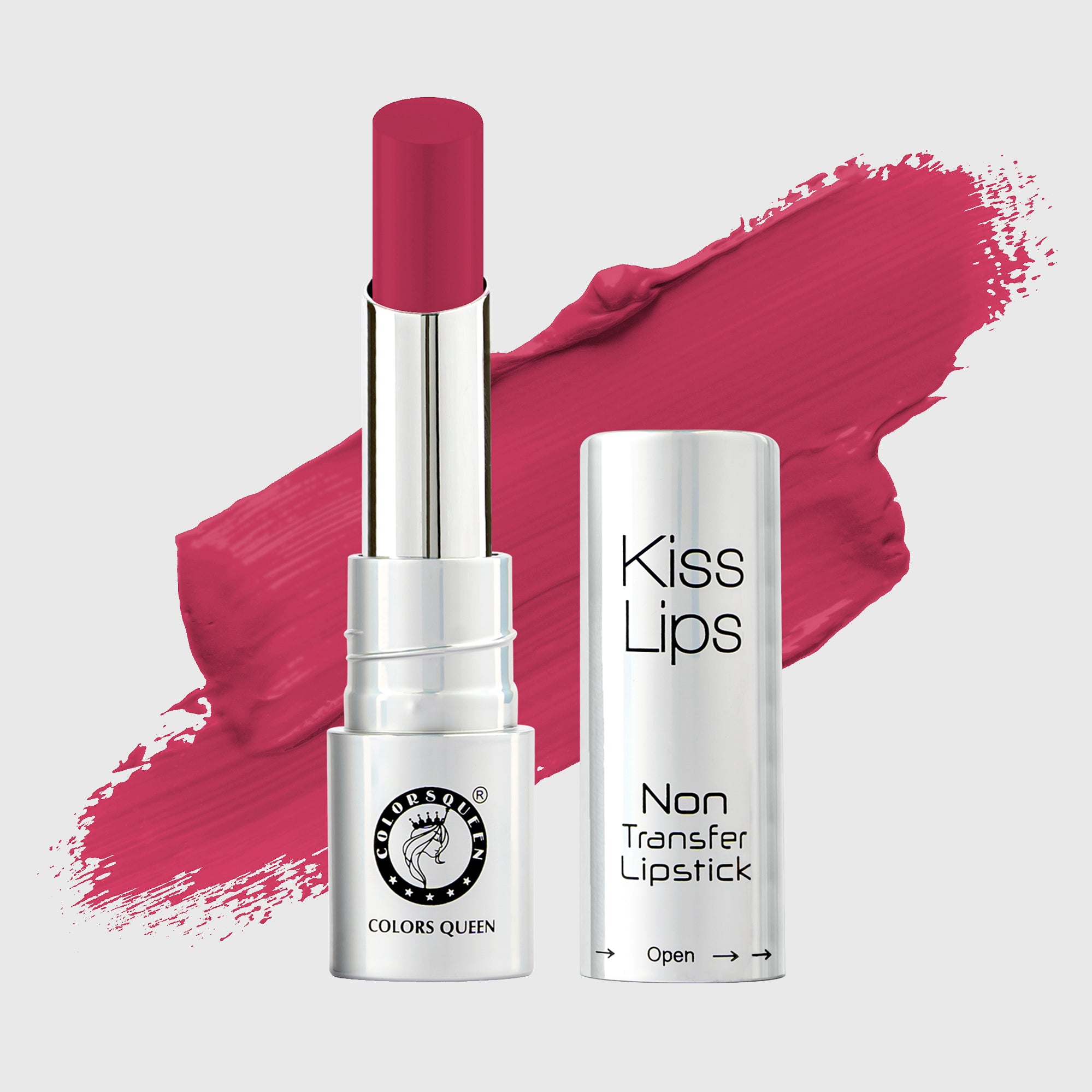 Kiss Lips Non-Transfer Matte Lipstick – 24 Bold Shades