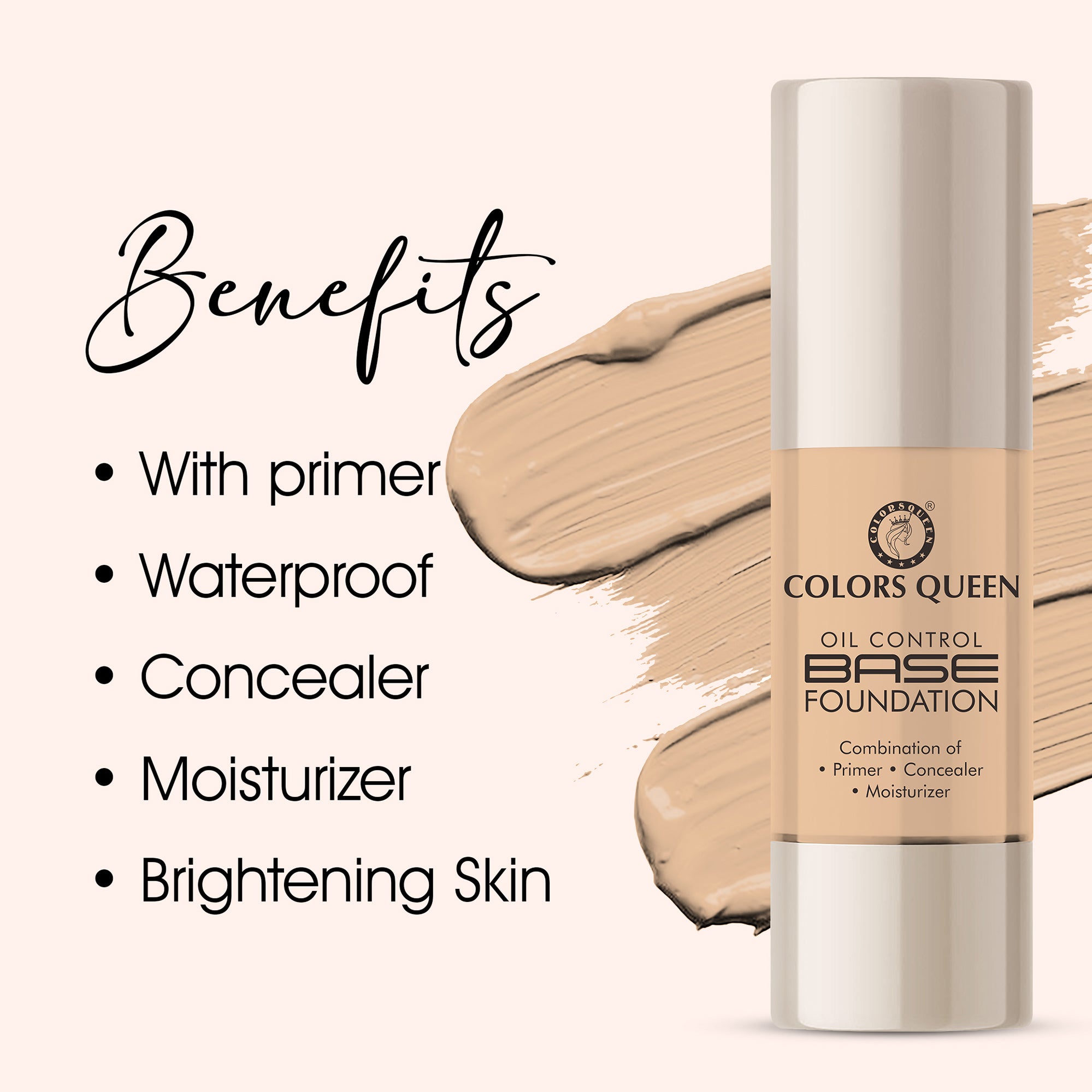 Colors Queen Oil Control Base Foundation