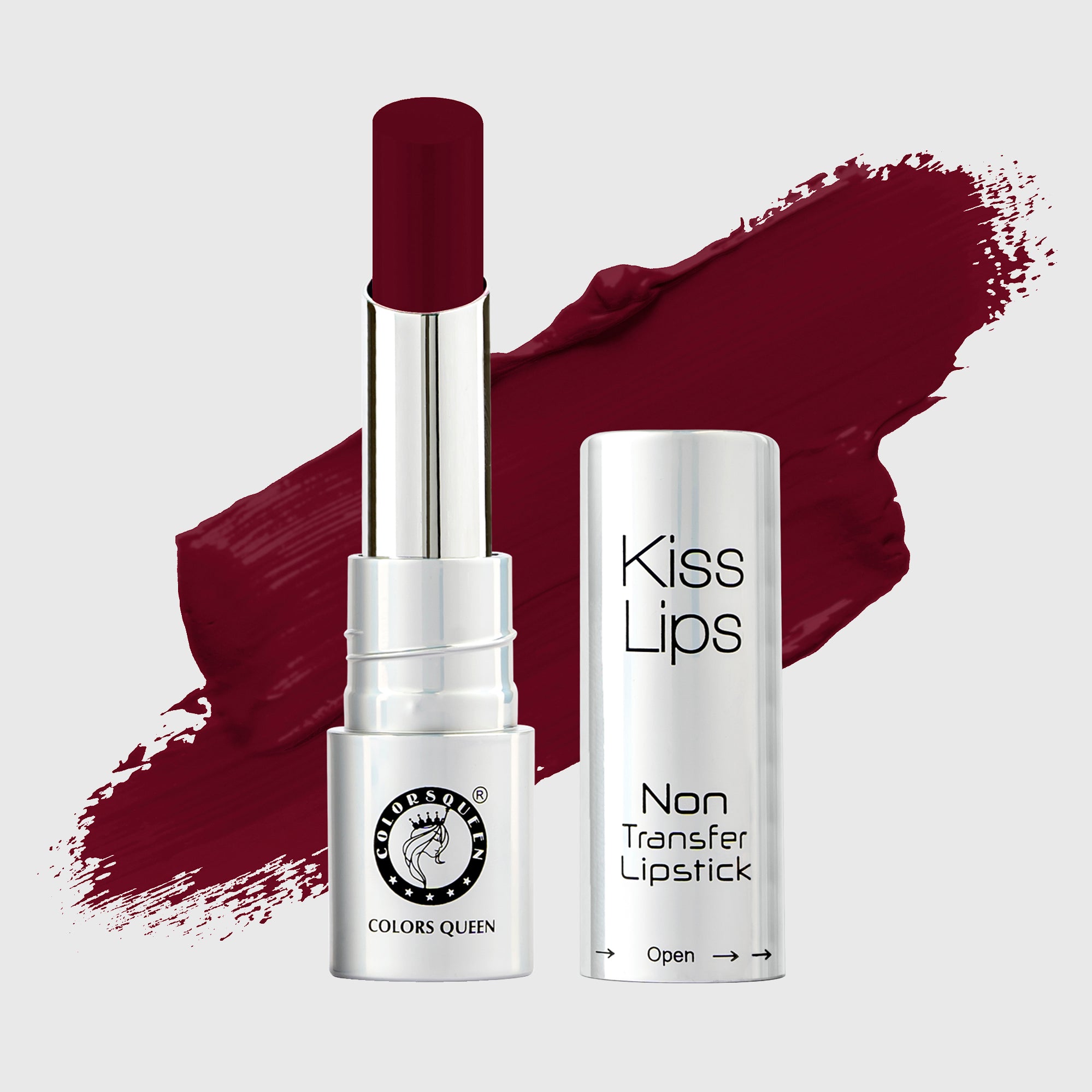 Kiss Lips Non-Transfer Matte Lipstick – 24 Bold Shades