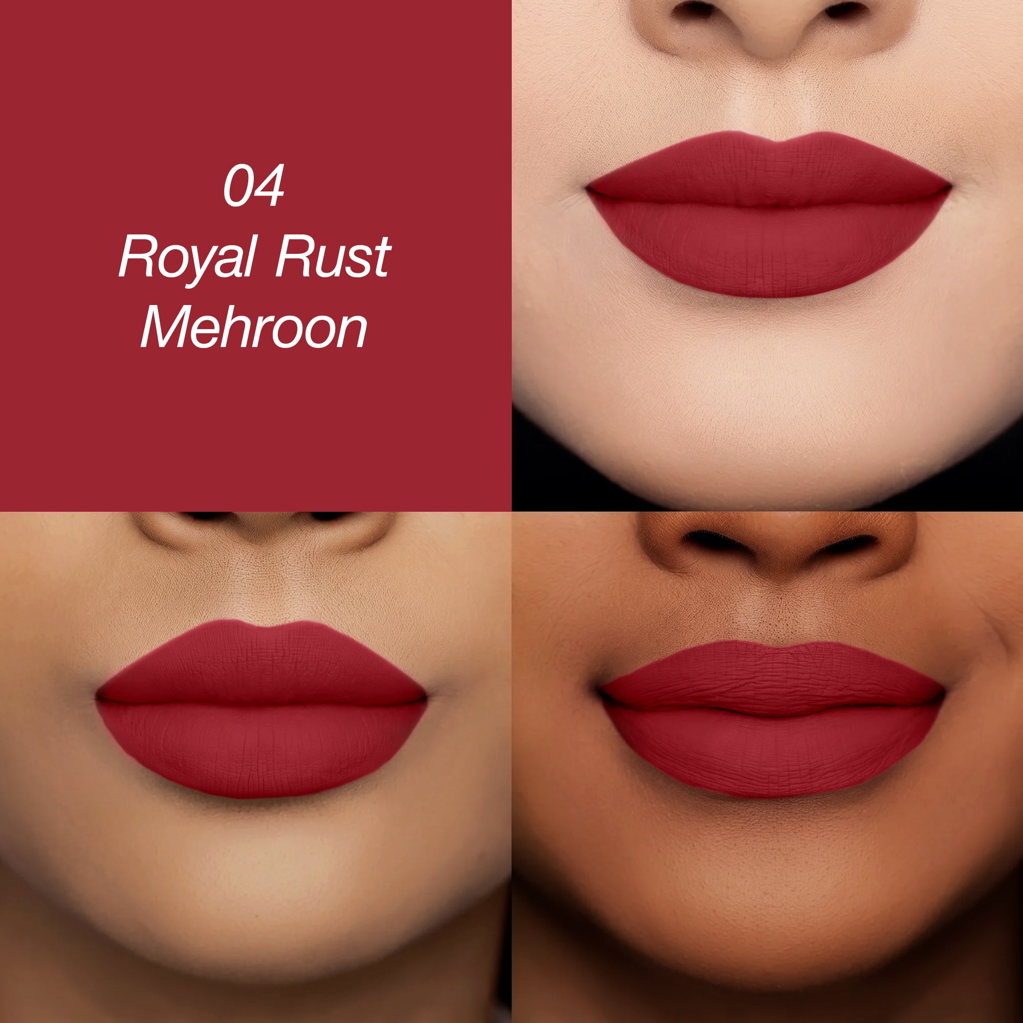 Luscious Lips Non-Transfer Lipstick – 25 Matte Shades