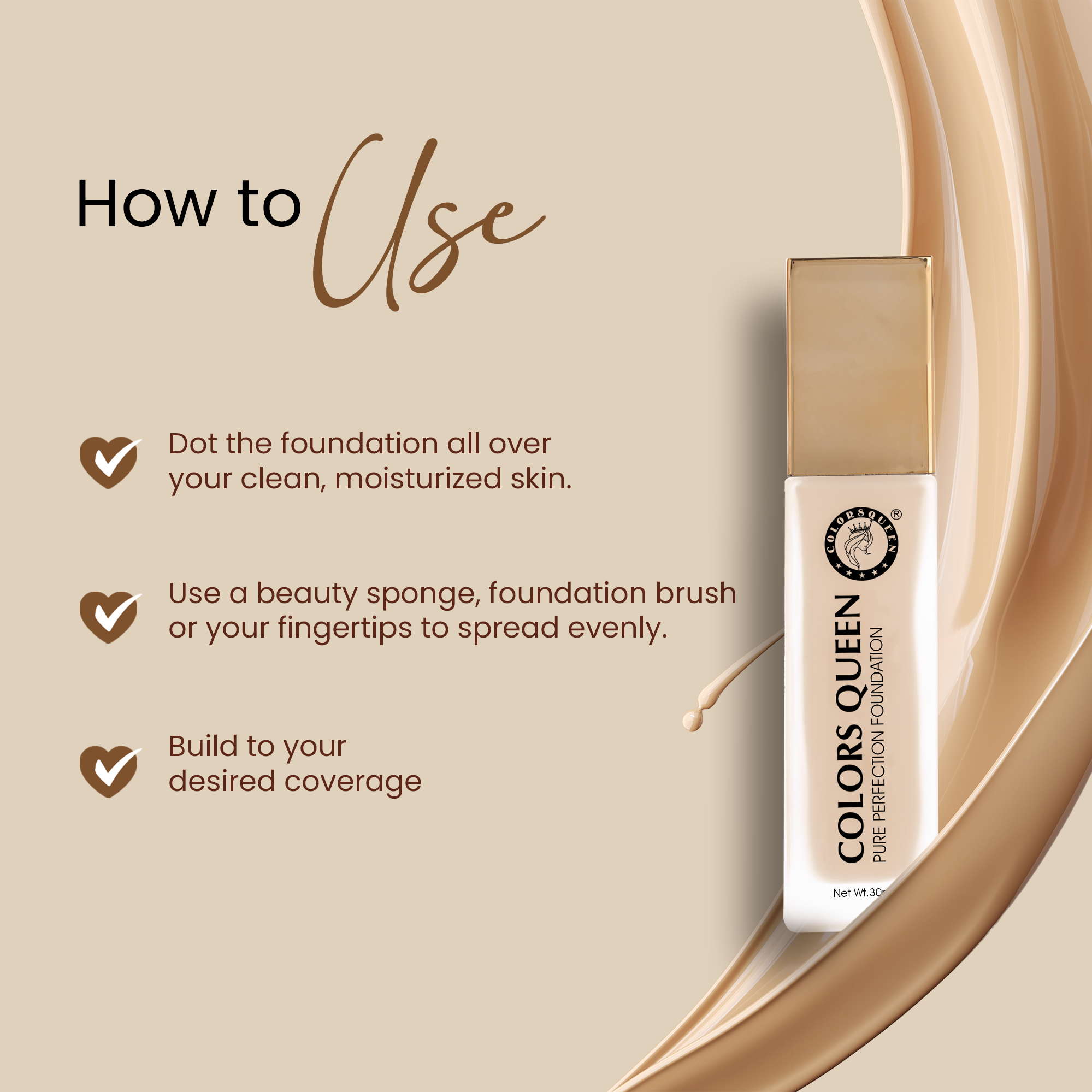 Colors Queen Pure Perfection Foundation