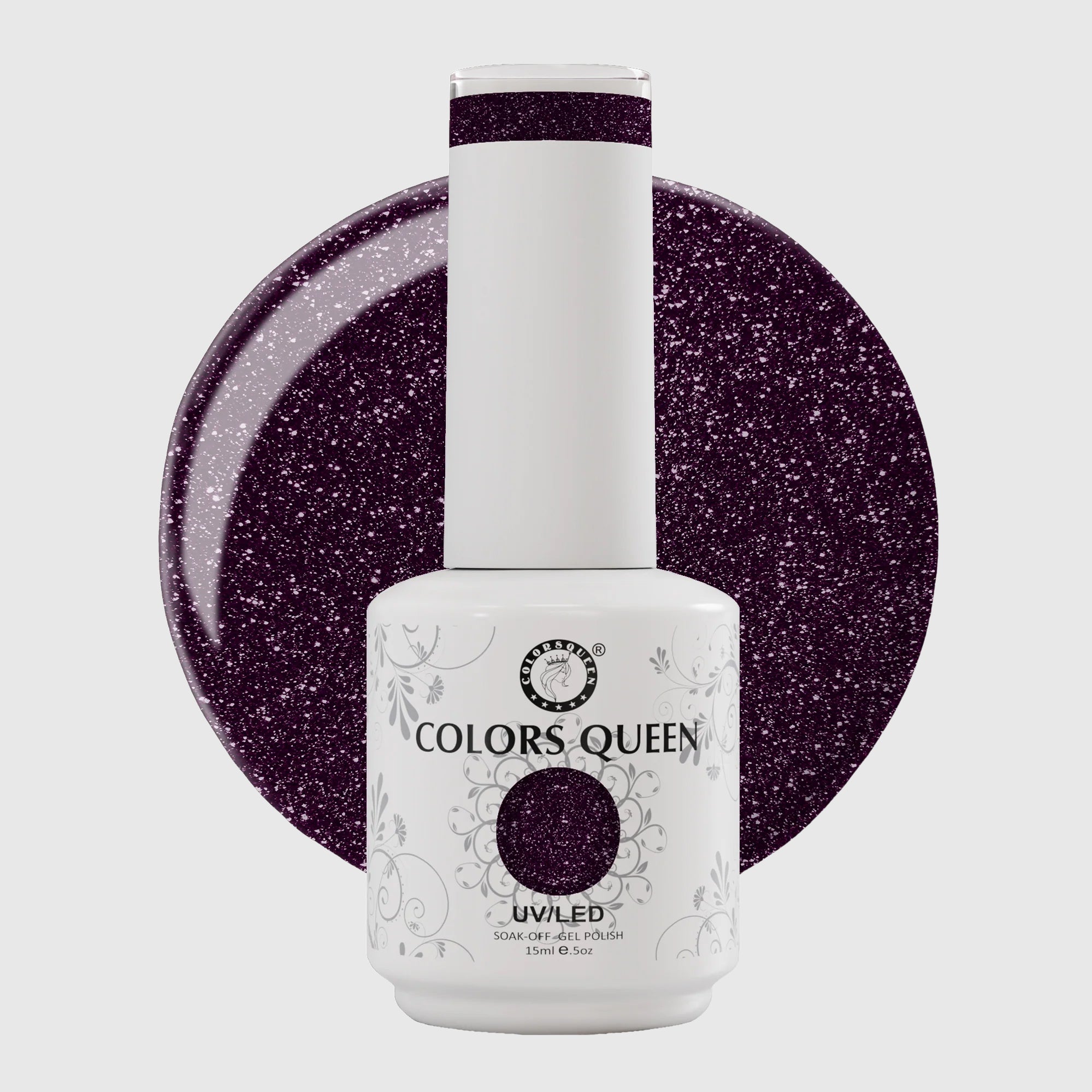 UV LED Soak Off Gel Polish - Glitter Nail Colors | 15 ML