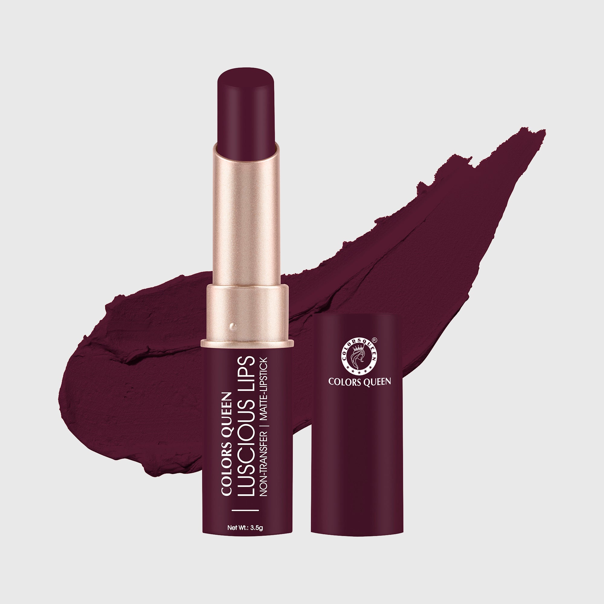 Luscious Lips Non-Transfer Lipstick – 25 Matte Shades