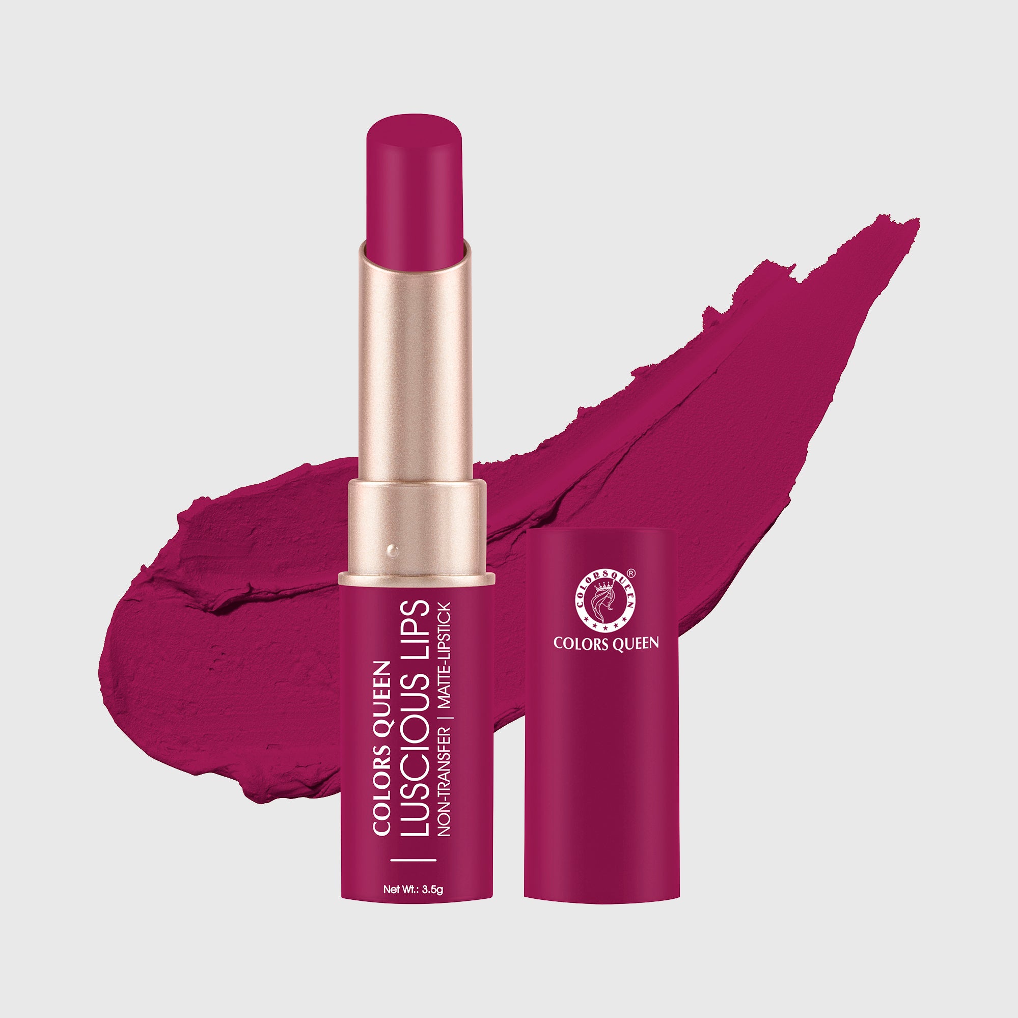 Luscious Lips Non-Transfer Lipstick – 25 Matte Shades