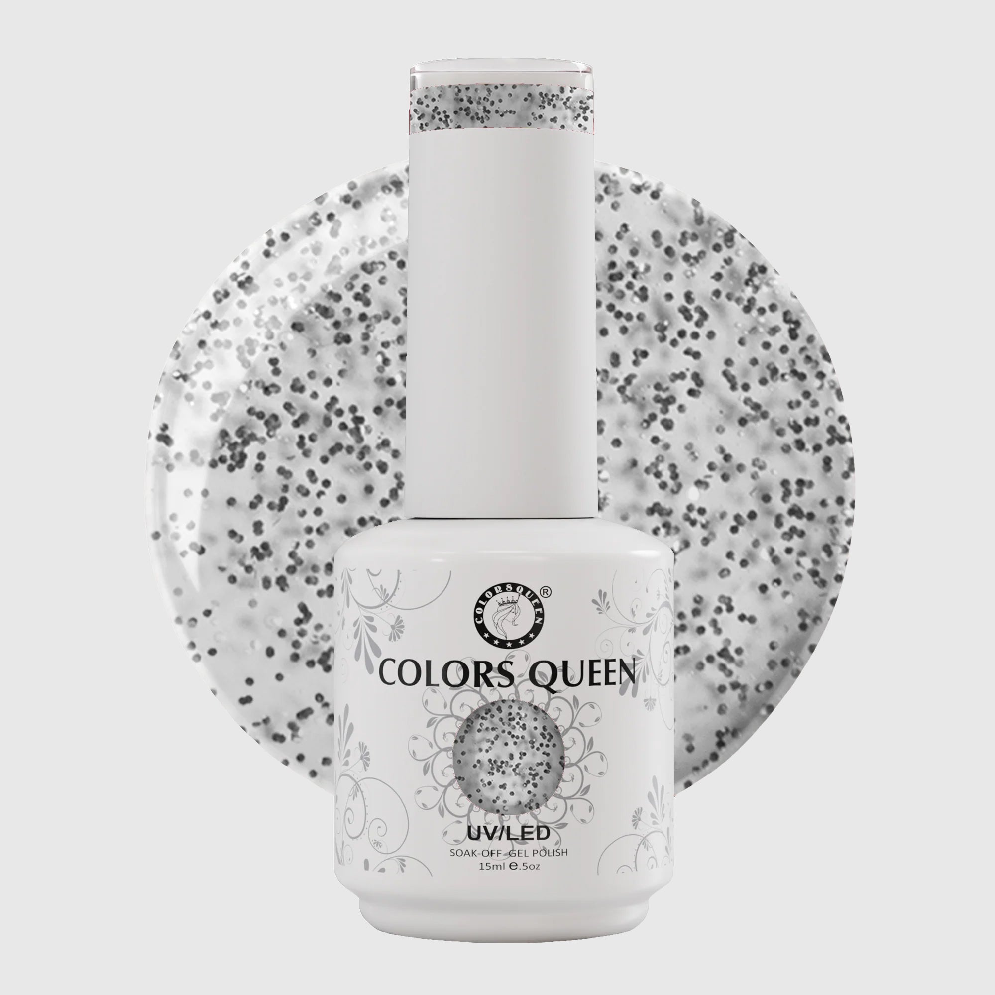 UV LED Soak Off Gel Polish - Glitter Nail Colors | 15 ML