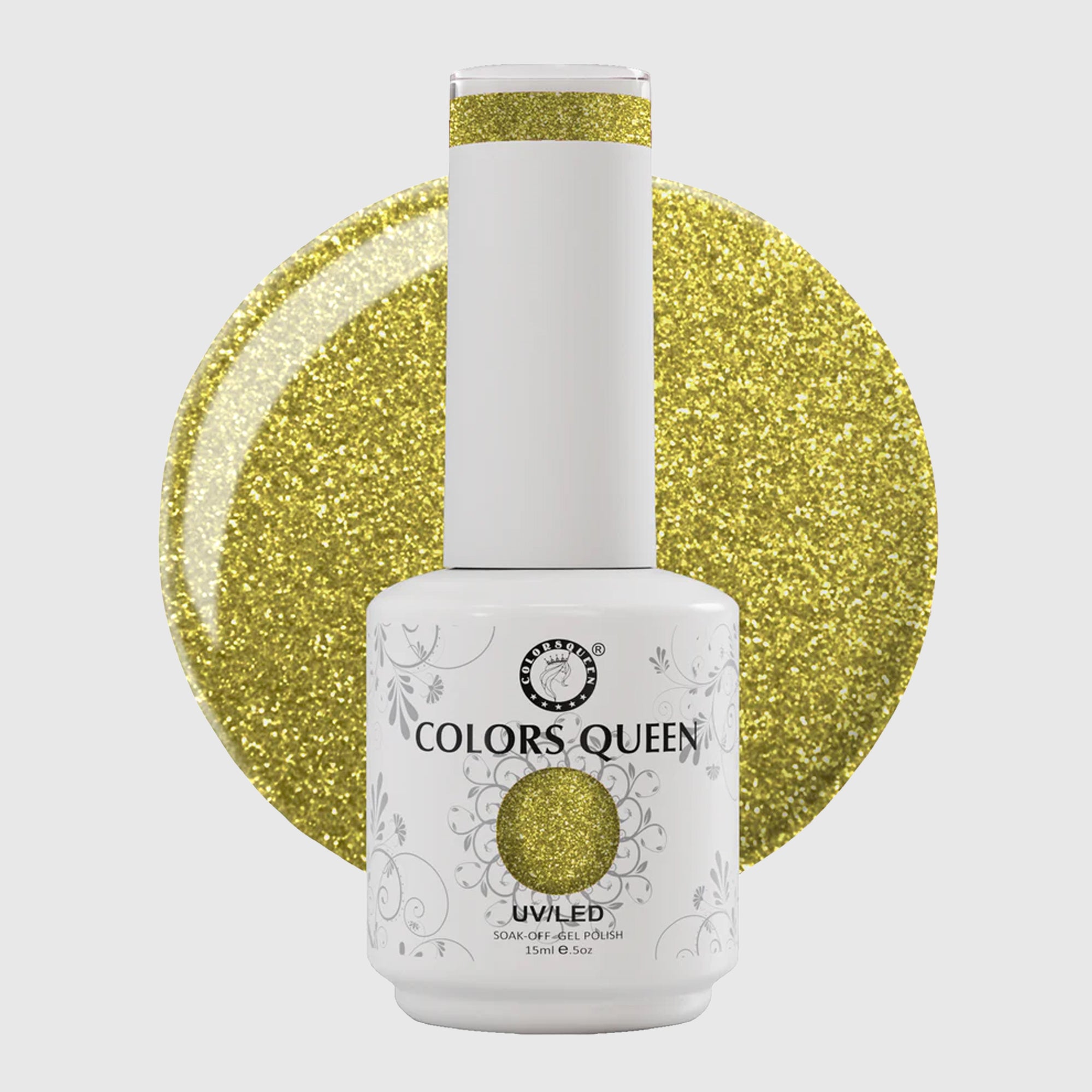 UV LED Soak Off Gel Polish - Glitter Nail Colors | 15 ML