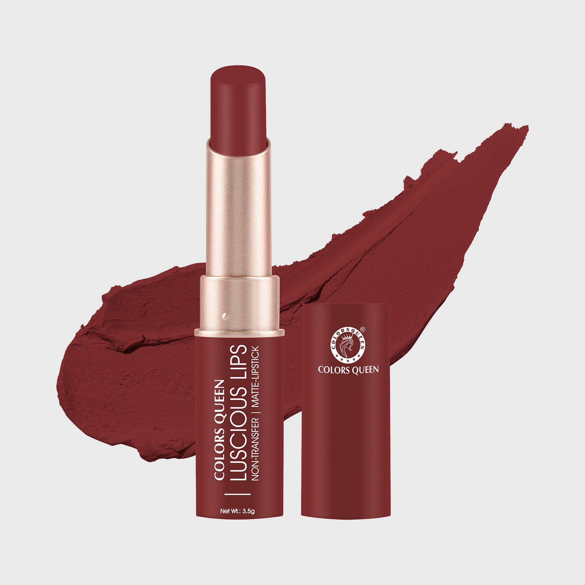 Luscious Lips Non-Transfer Lipstick – 25 Matte Shades