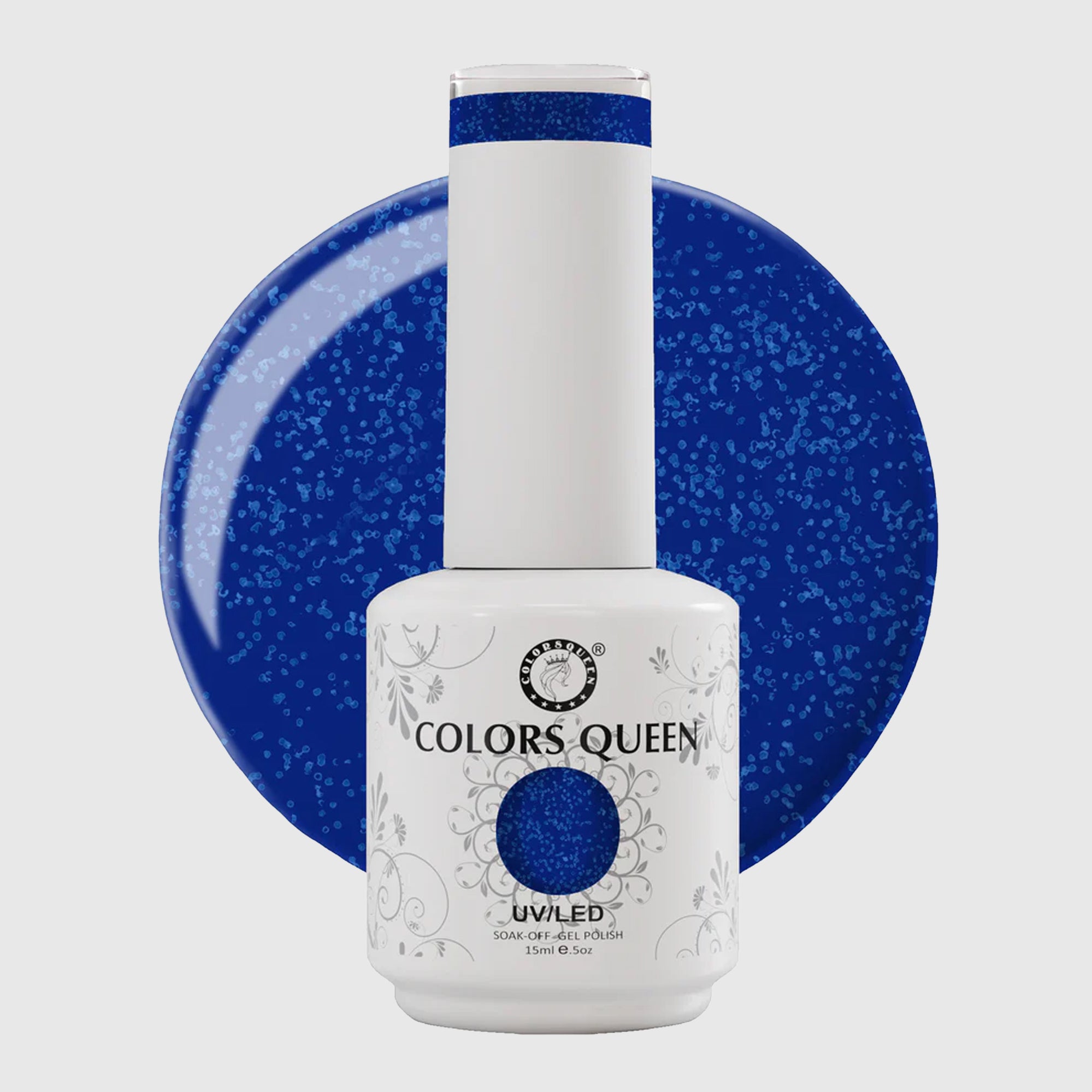 UV LED Soak Off Gel Polish - Glitter Nail Colors | 15 ML