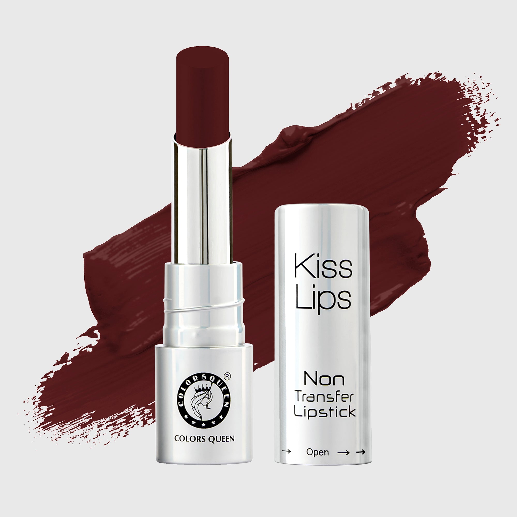 Kiss Lips Non-Transfer Matte Lipstick – 24 Bold Shades