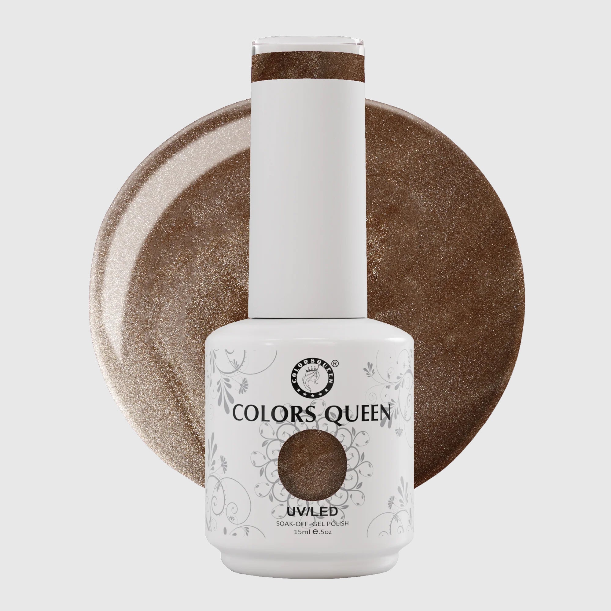 UV LED Soak Off Gel Polish - Glitter Nail Colors | 15 ML