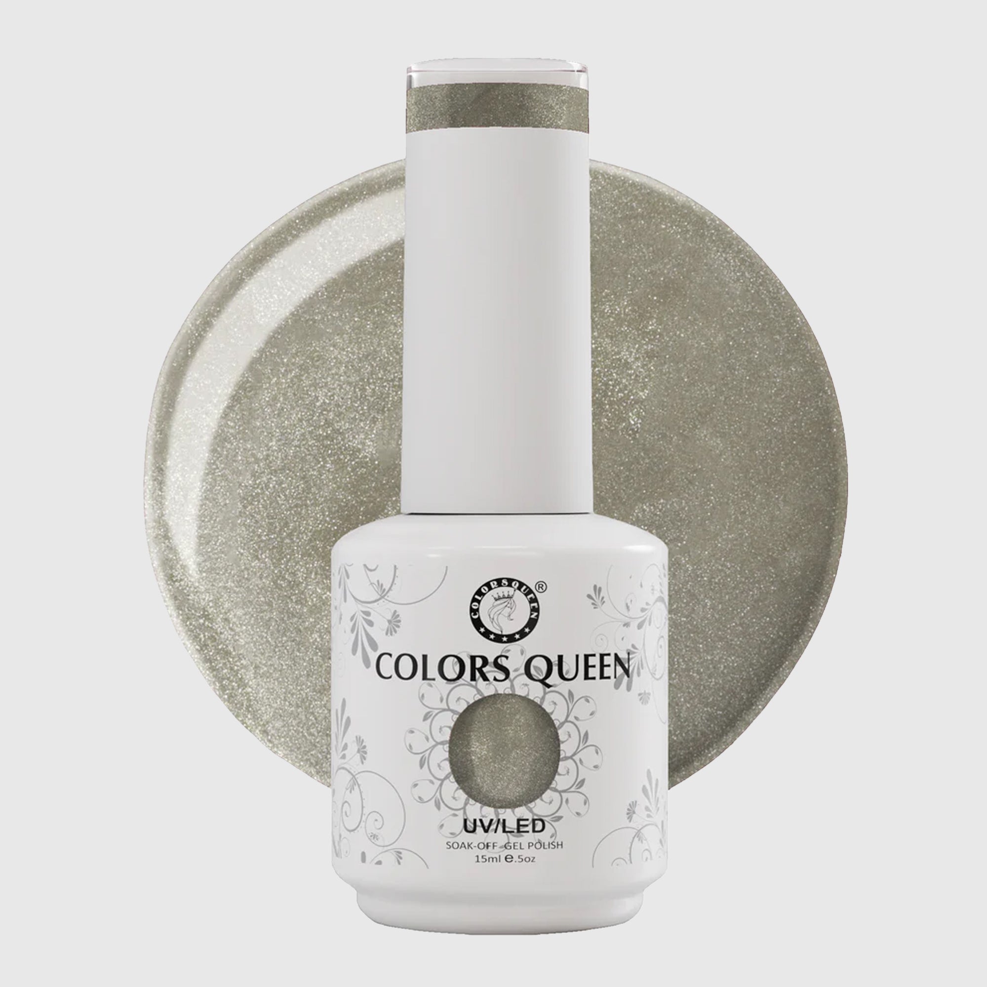 UV LED Soak Off Gel Polish - Glitter Nail Colors | 15 ML