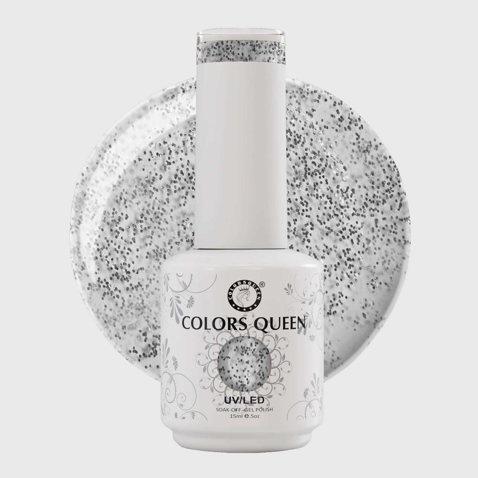 UV LED Soak Off Gel Polish - Glitter Nail Colors | 15 ML