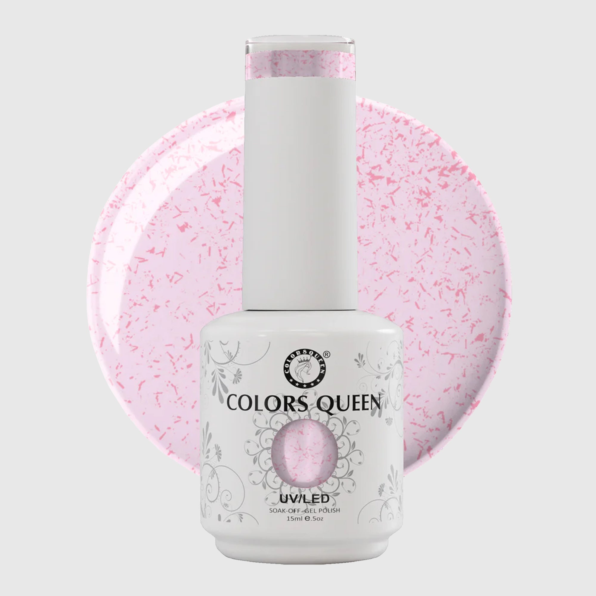 UV LED Soak Off Gel Polish - Glitter Nail Colors | 15 ML