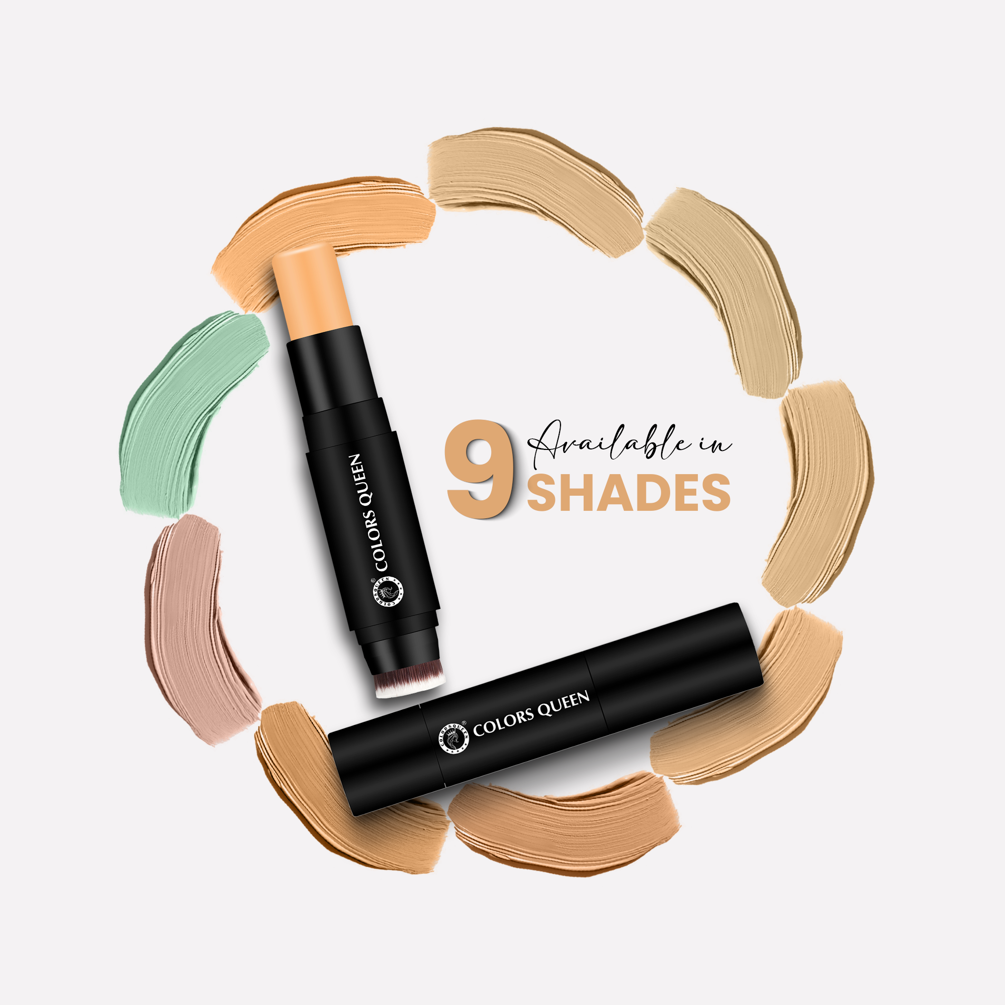 Colors Queen Fix And Blend Foundation And Concealer Stick