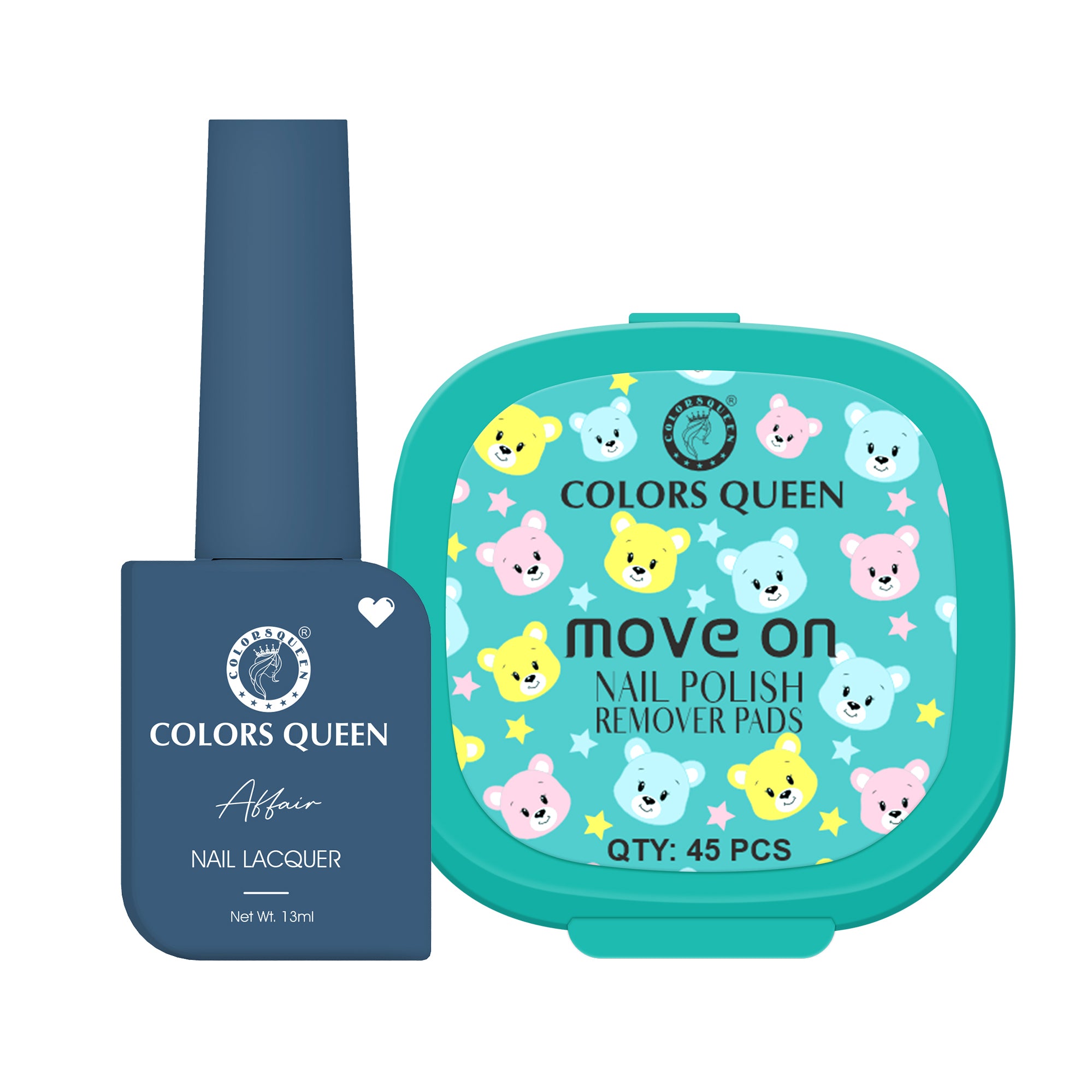 Affair Nail Paint & Polish Remover Pads Combo – Your Confidence Key to Flawless Nails