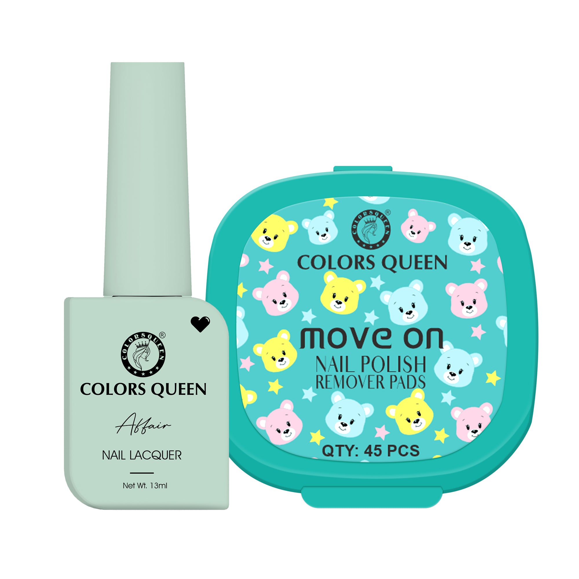 Affair Nail Paint & Polish Remover Pads Combo – Your Confidence Key to Flawless Nails