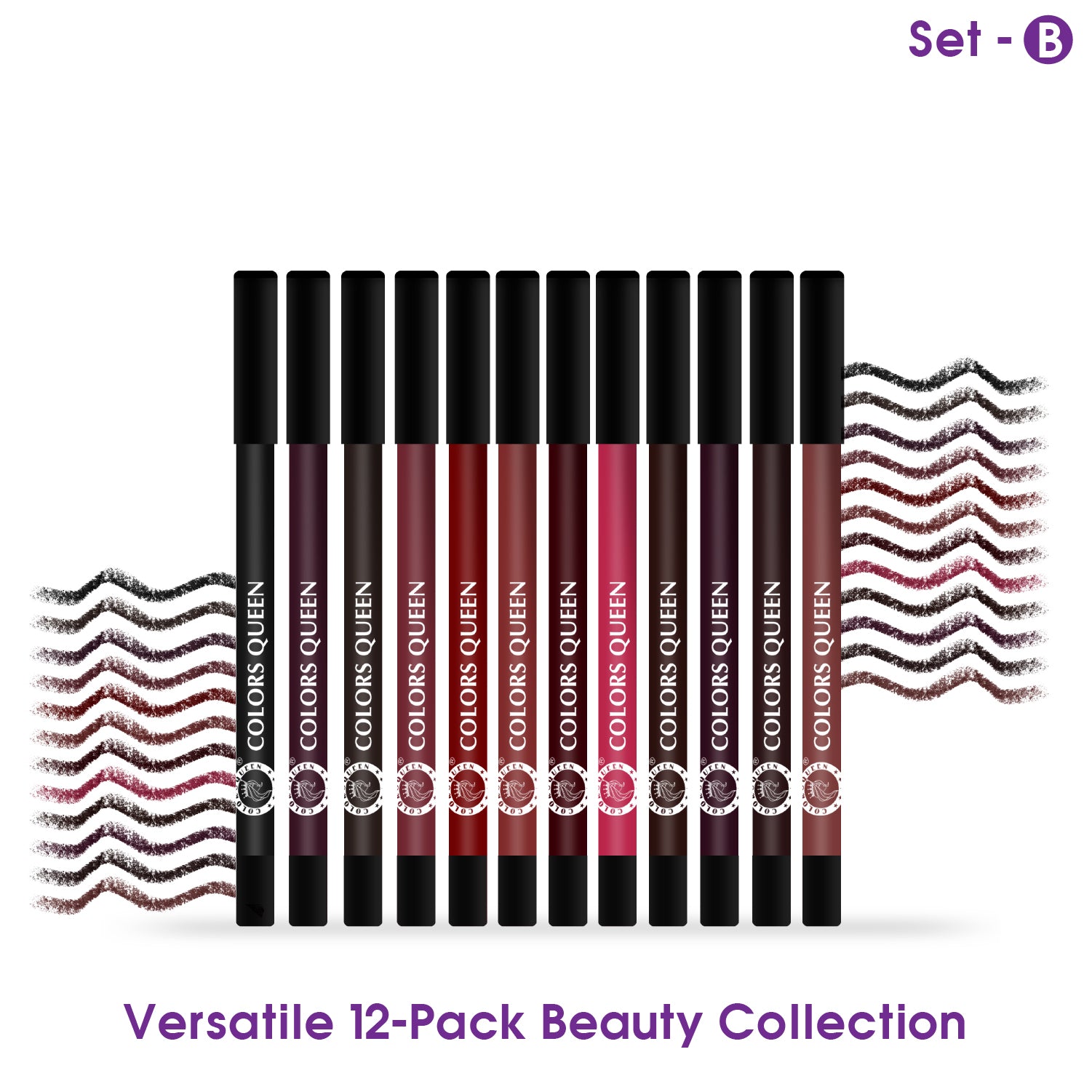 Colors Queen Vivid Matte Lip And Eye Pencil