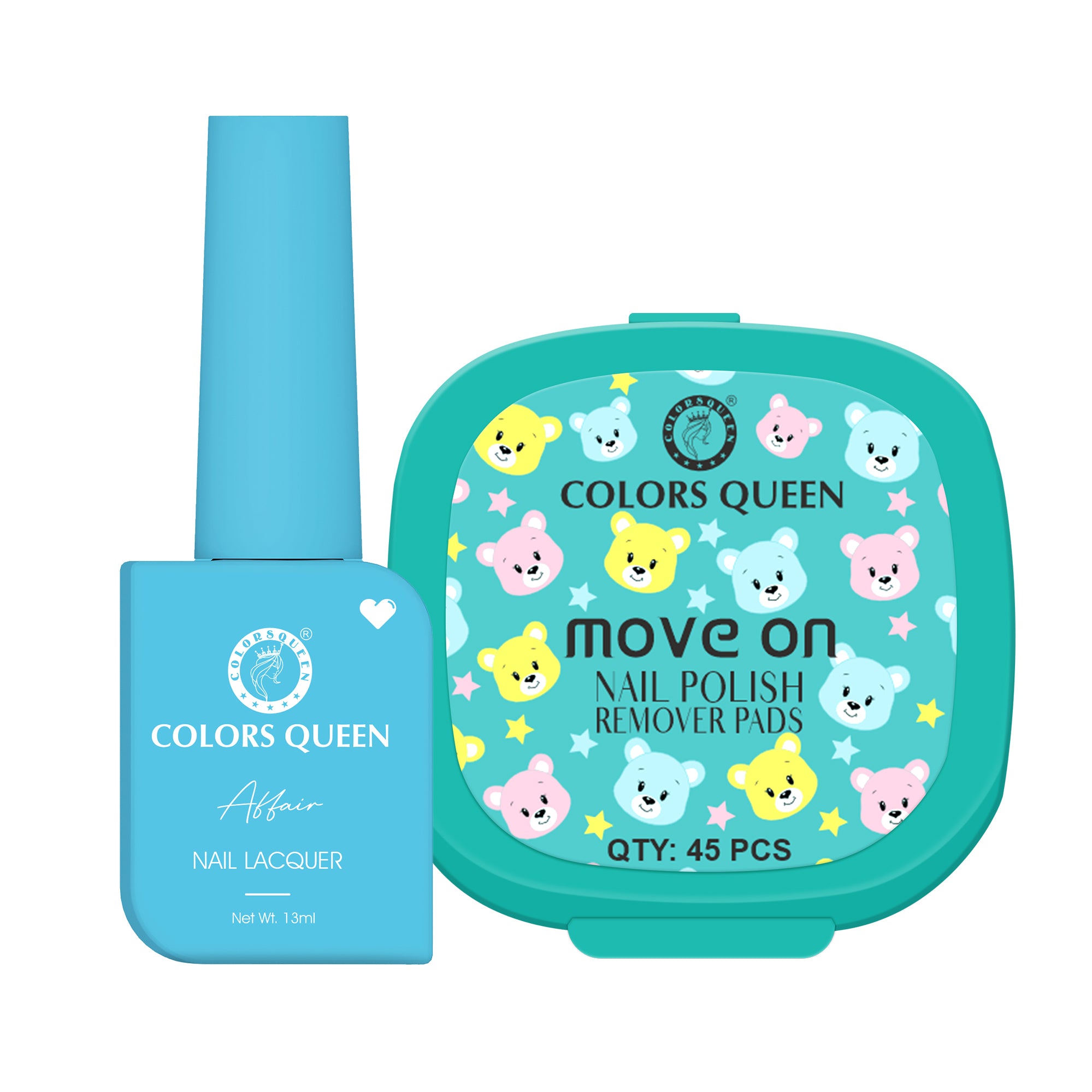 Affair Nail Paint & Polish Remover Pads Combo – Your Confidence Key to Flawless Nails