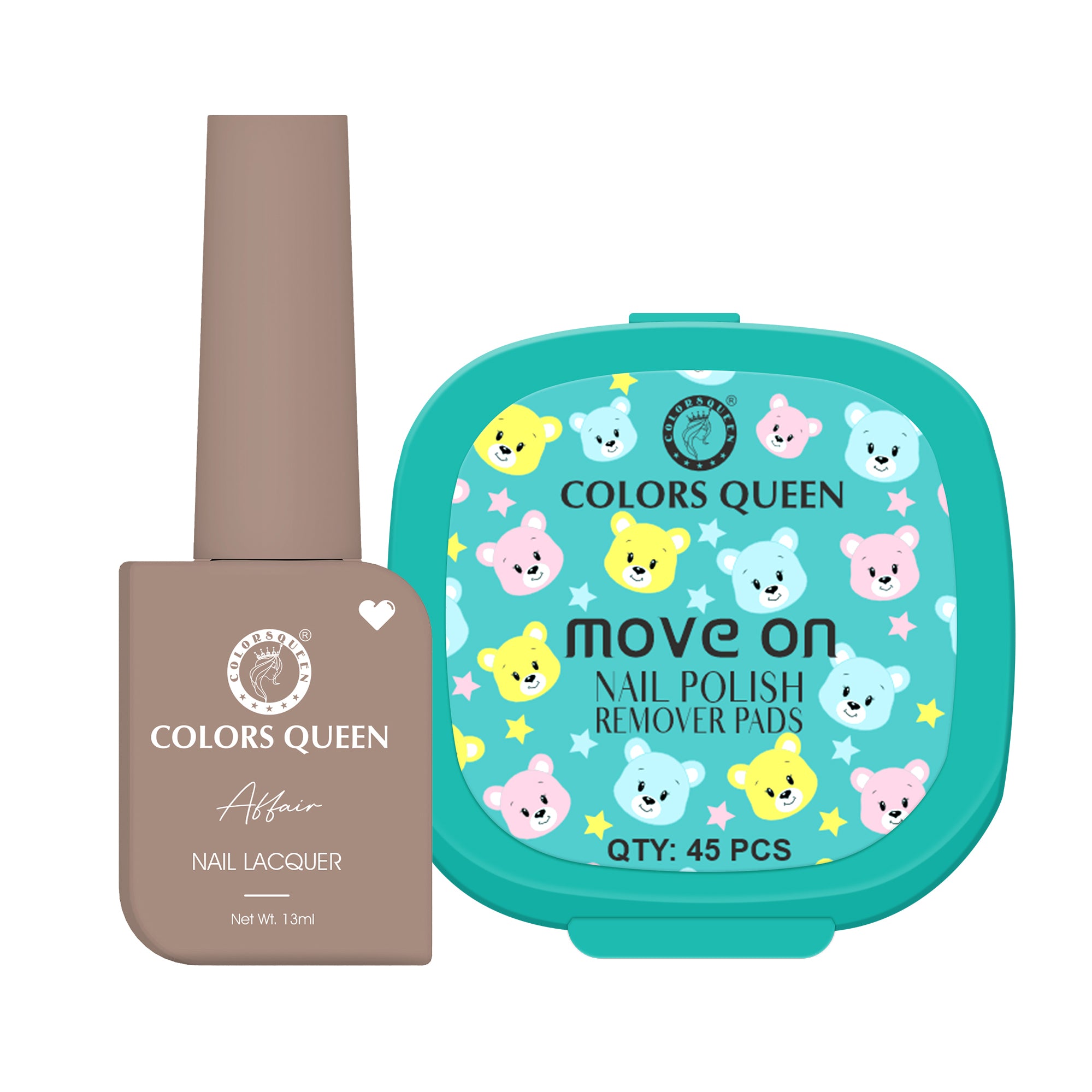 Affair Nail Paint & Polish Remover Pads Combo – Your Confidence Key to Flawless Nails
