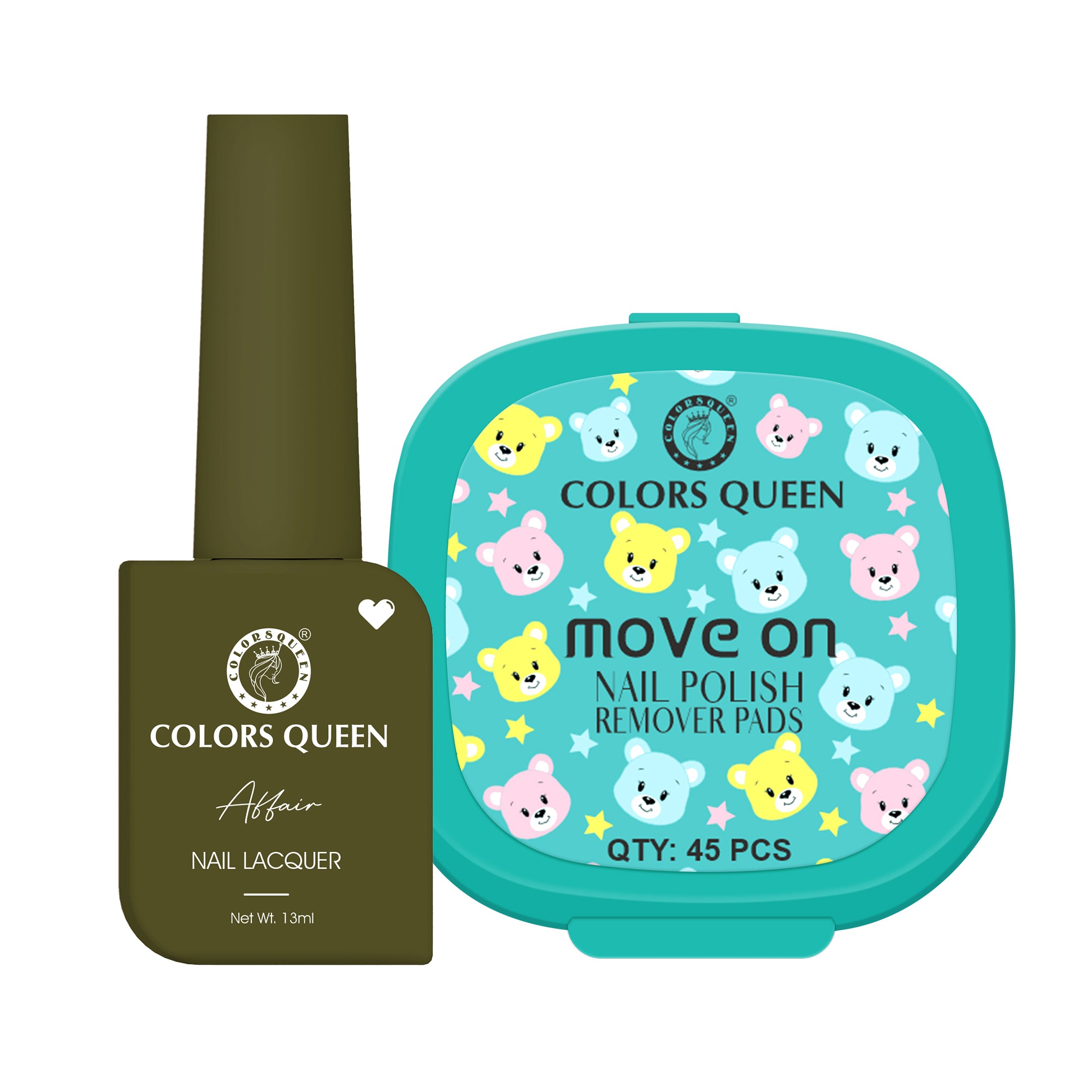 Affair Nail Paint & Polish Remover Pads Combo – Your Confidence Key to Flawless Nails